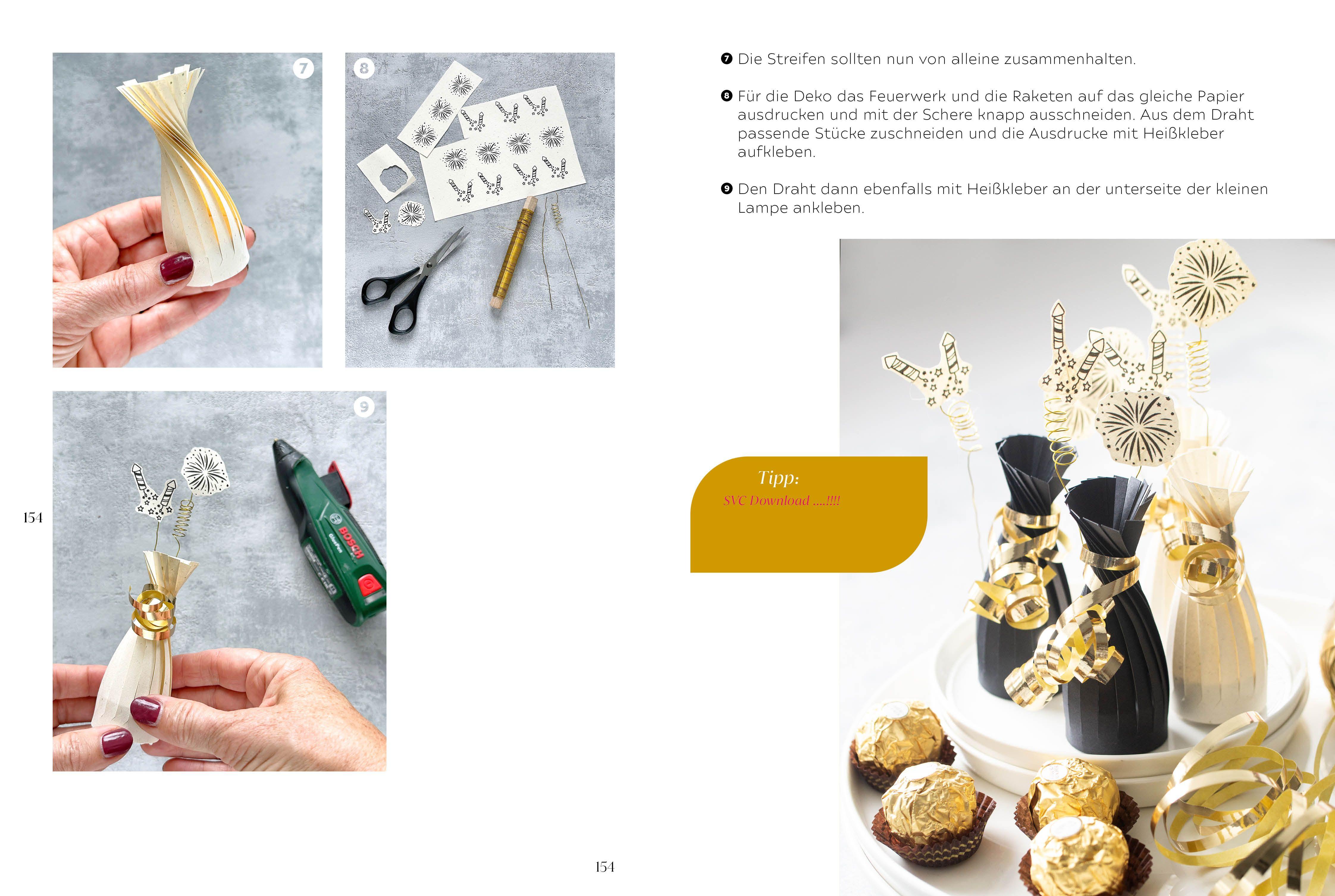 Beispielinhalt (Bild) Kreative Papierdeko