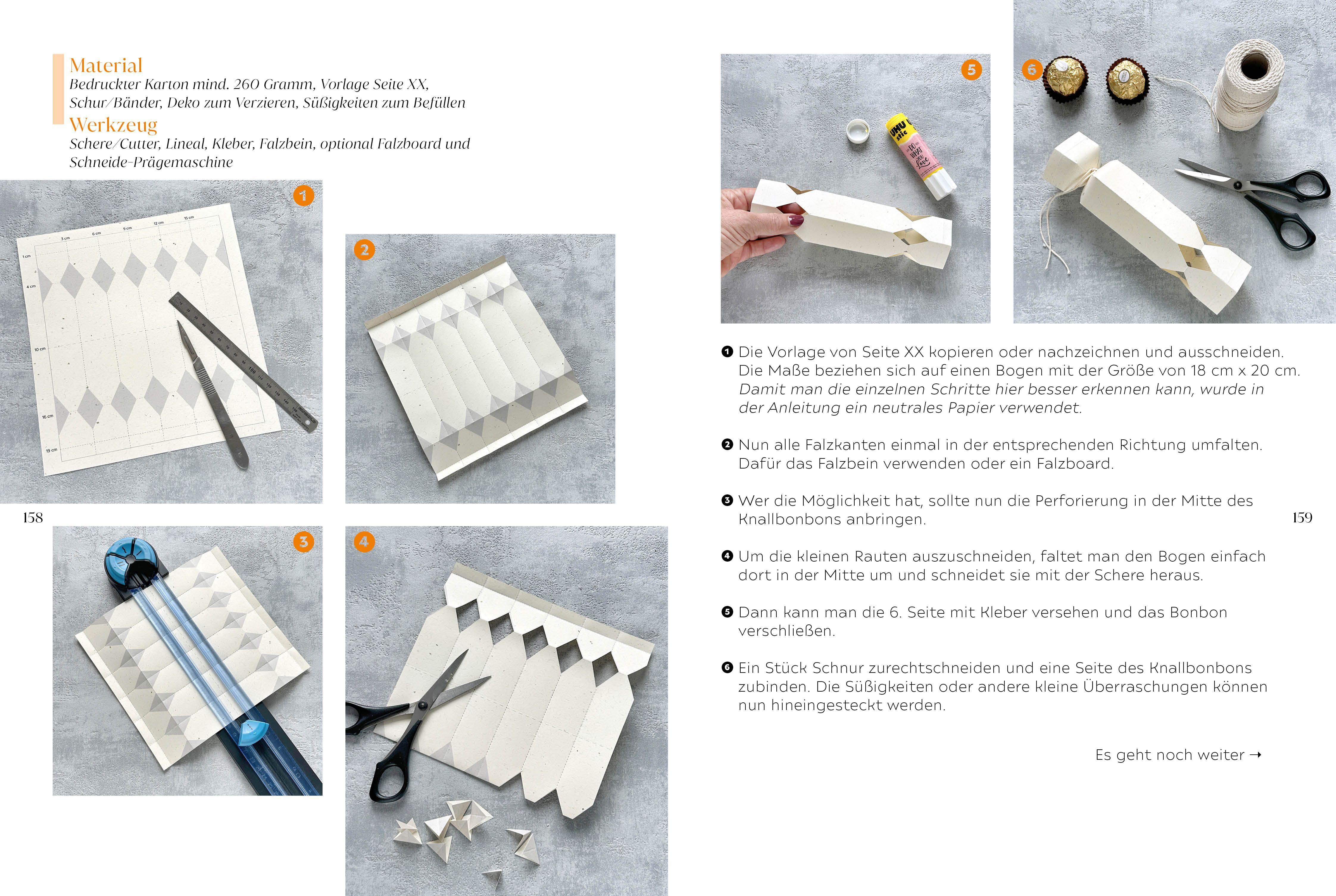 Beispielinhalt (Bild) Kreative Papierdeko