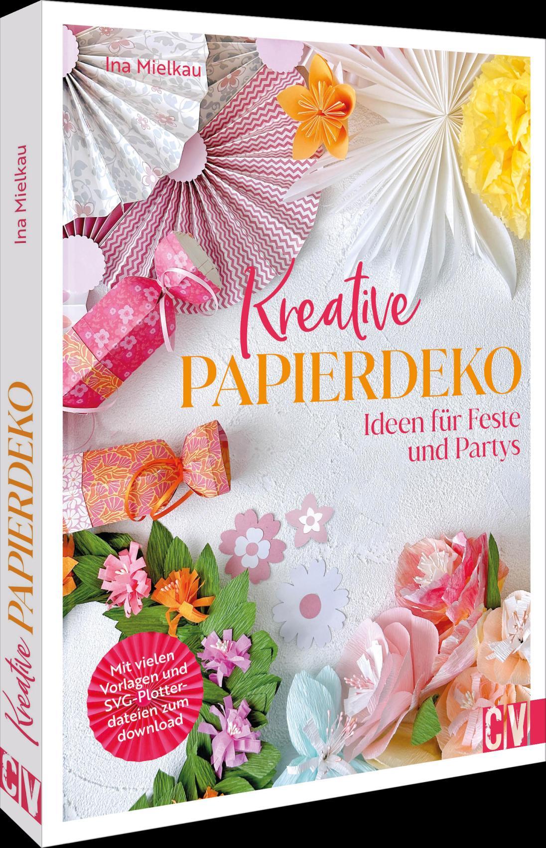 Vorderes Coverbild Kreative Papierdeko