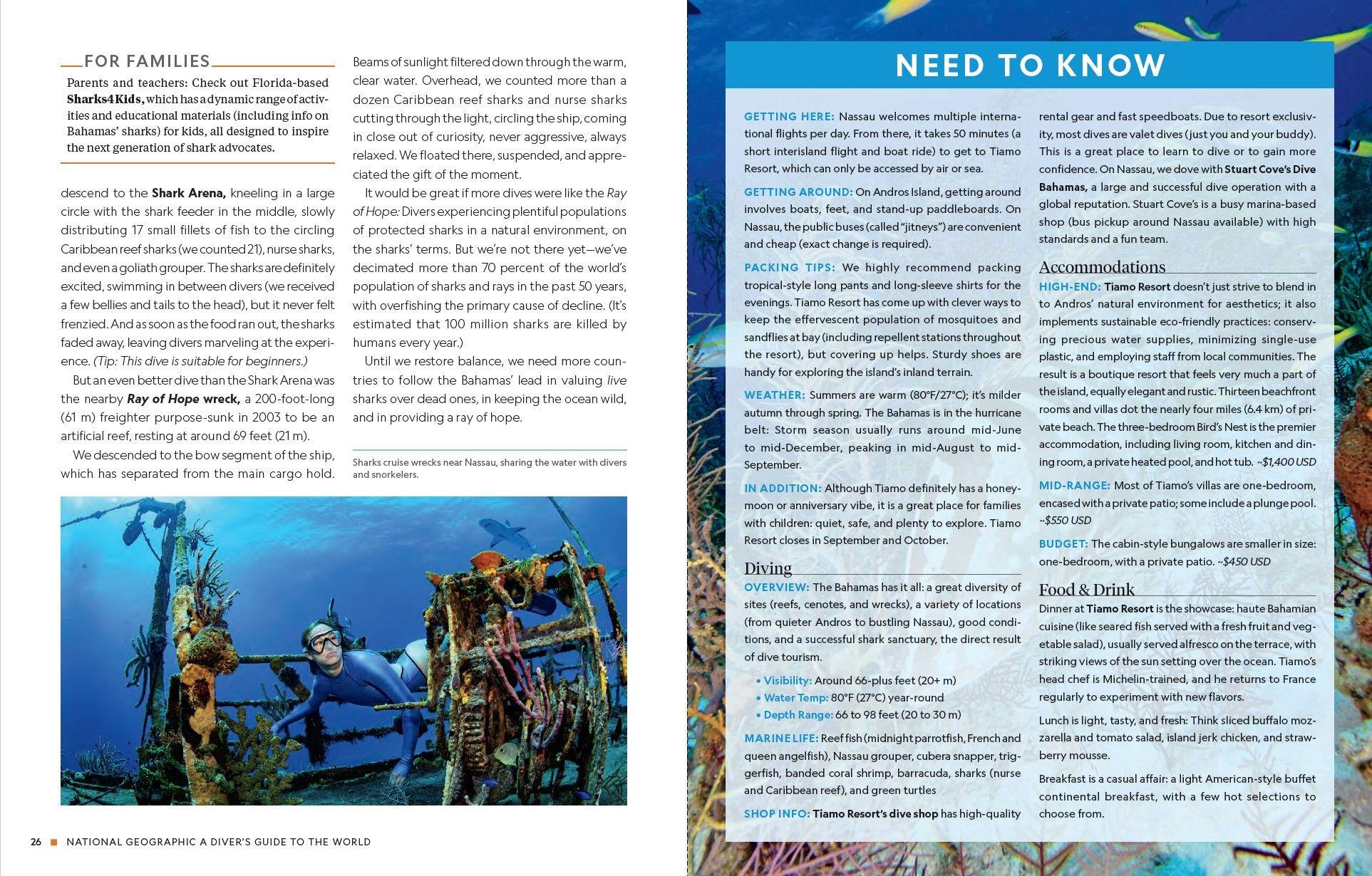 Beispielinhalt (Bild) Der ultimative World Diver's Guide