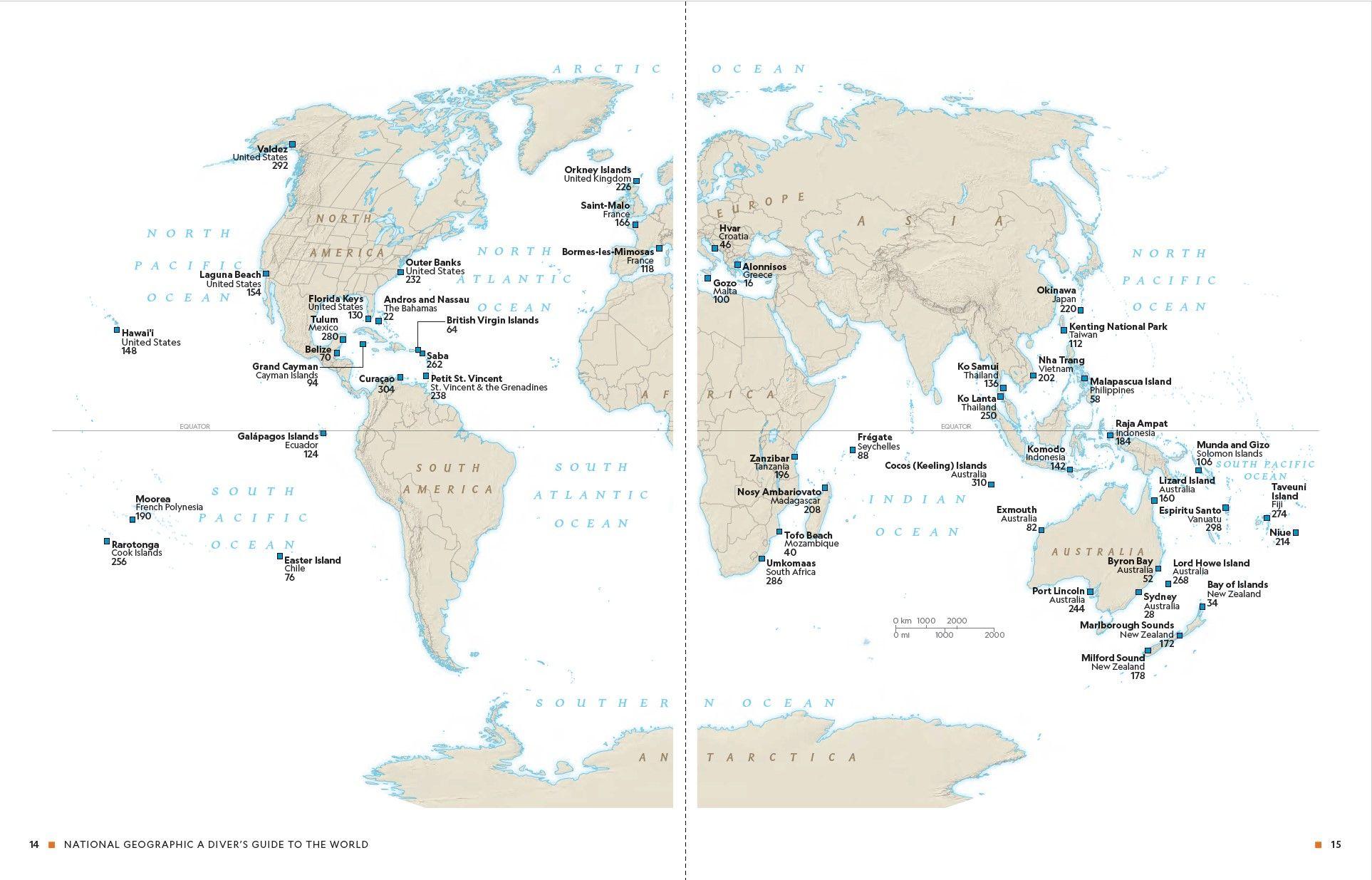 Beispielinhalt (Bild) Der ultimative World Diver's Guide