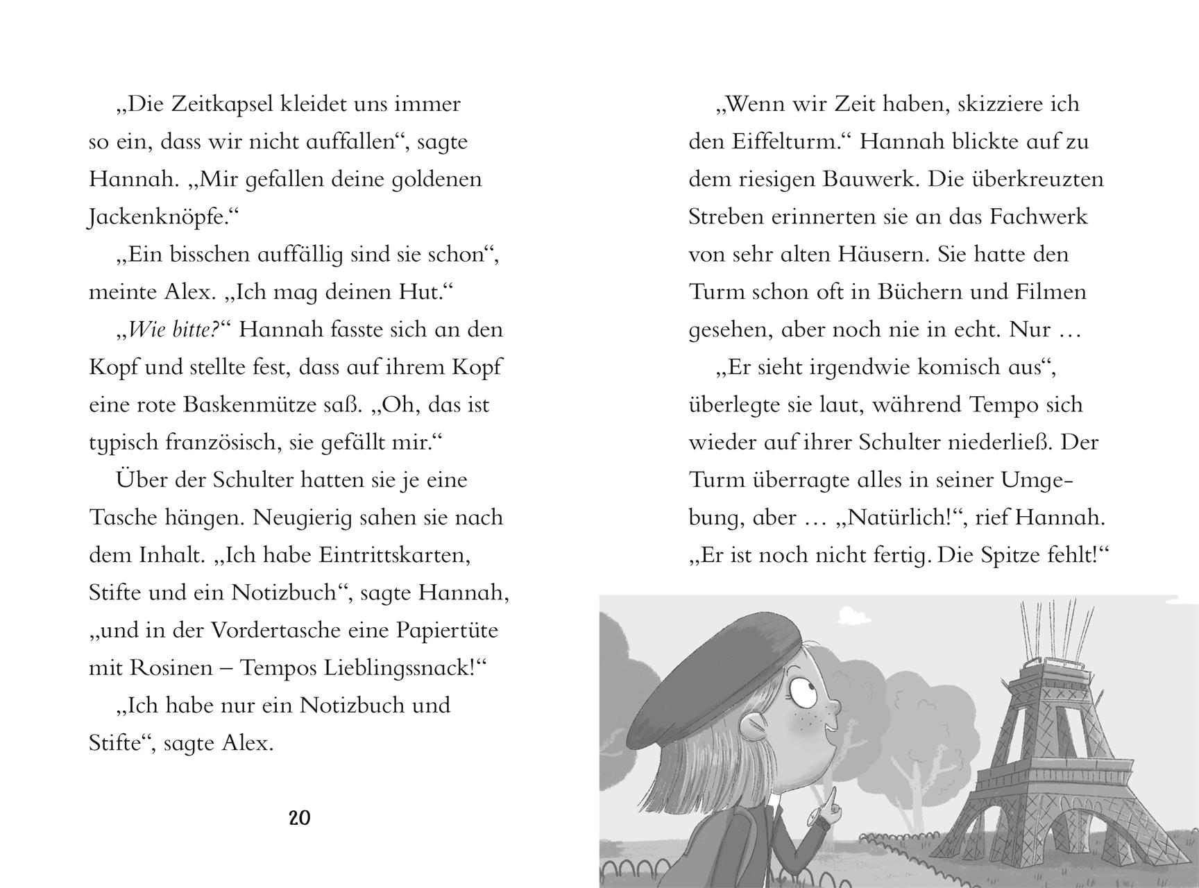 Beispielinhalt (Bild) Die Zeit-Agenten Kennenlern-Paket (4 Bände)