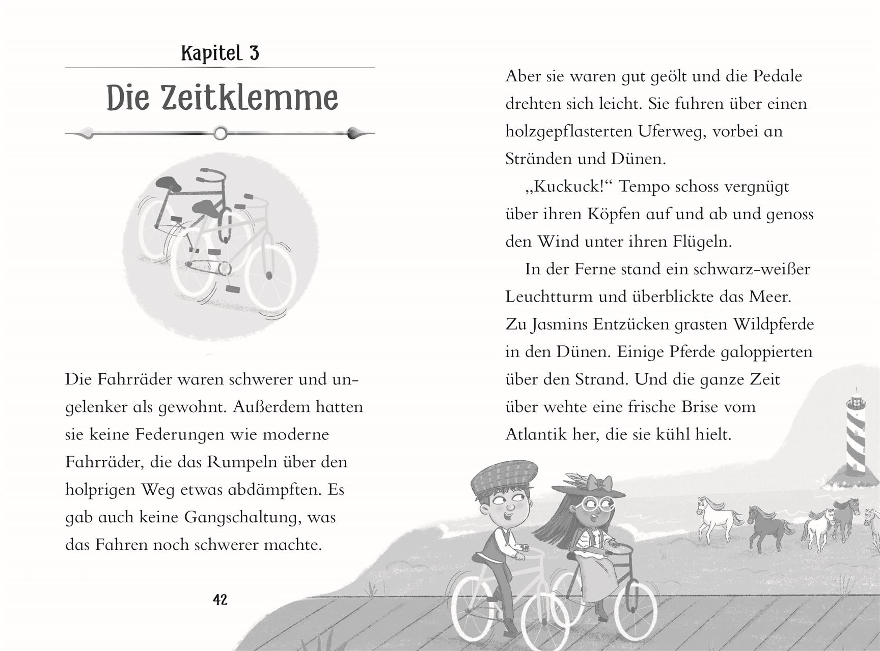 Beispielinhalt (Bild) Die Zeit-Agenten Kennenlern-Paket (4 Bände)