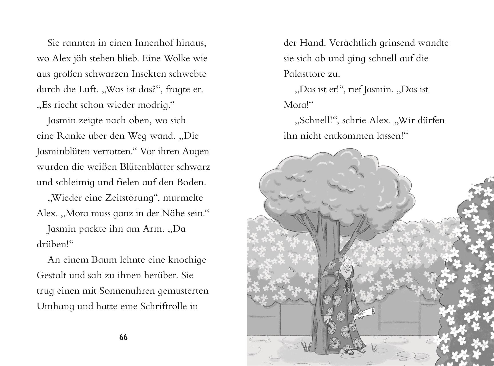 Beispielinhalt (Bild) Die Zeit-Agenten Kennenlern-Paket (4 Bände)