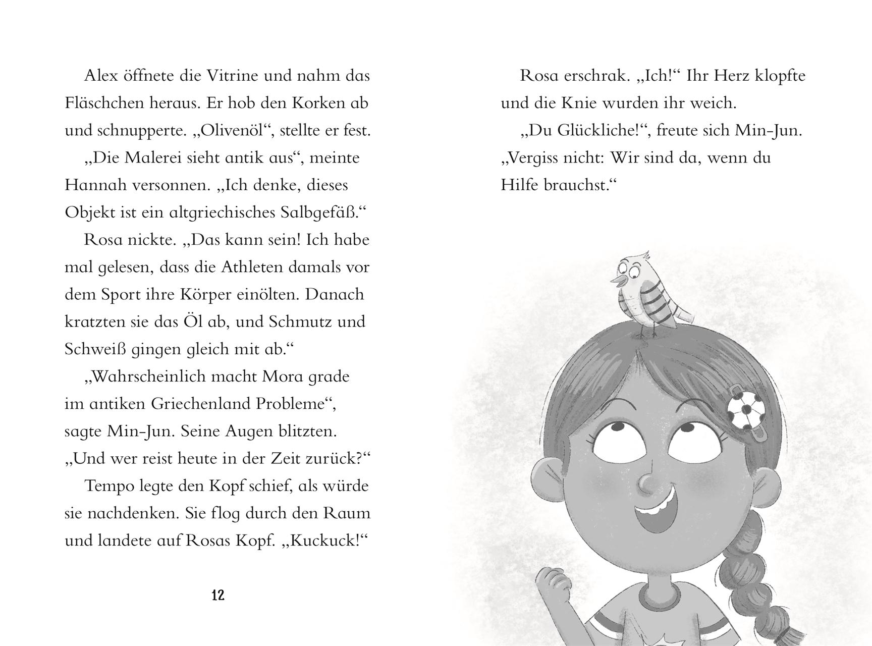 Beispielinhalt (Bild) Die Zeit-Agenten Kennenlern-Paket (4 Bände)