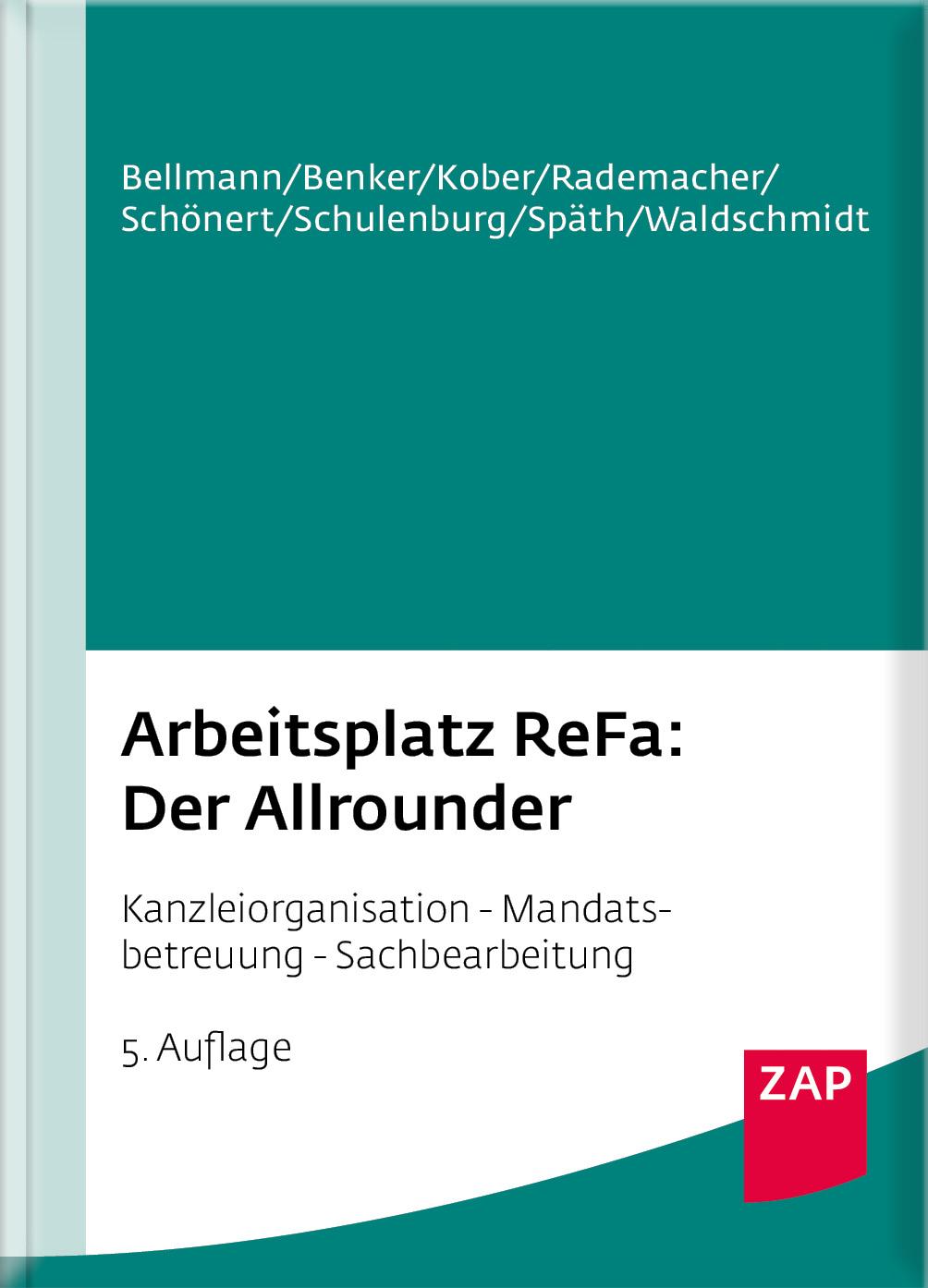 Vorderes Coverbild Arbeitsplatz ReFa: Der Allrounder