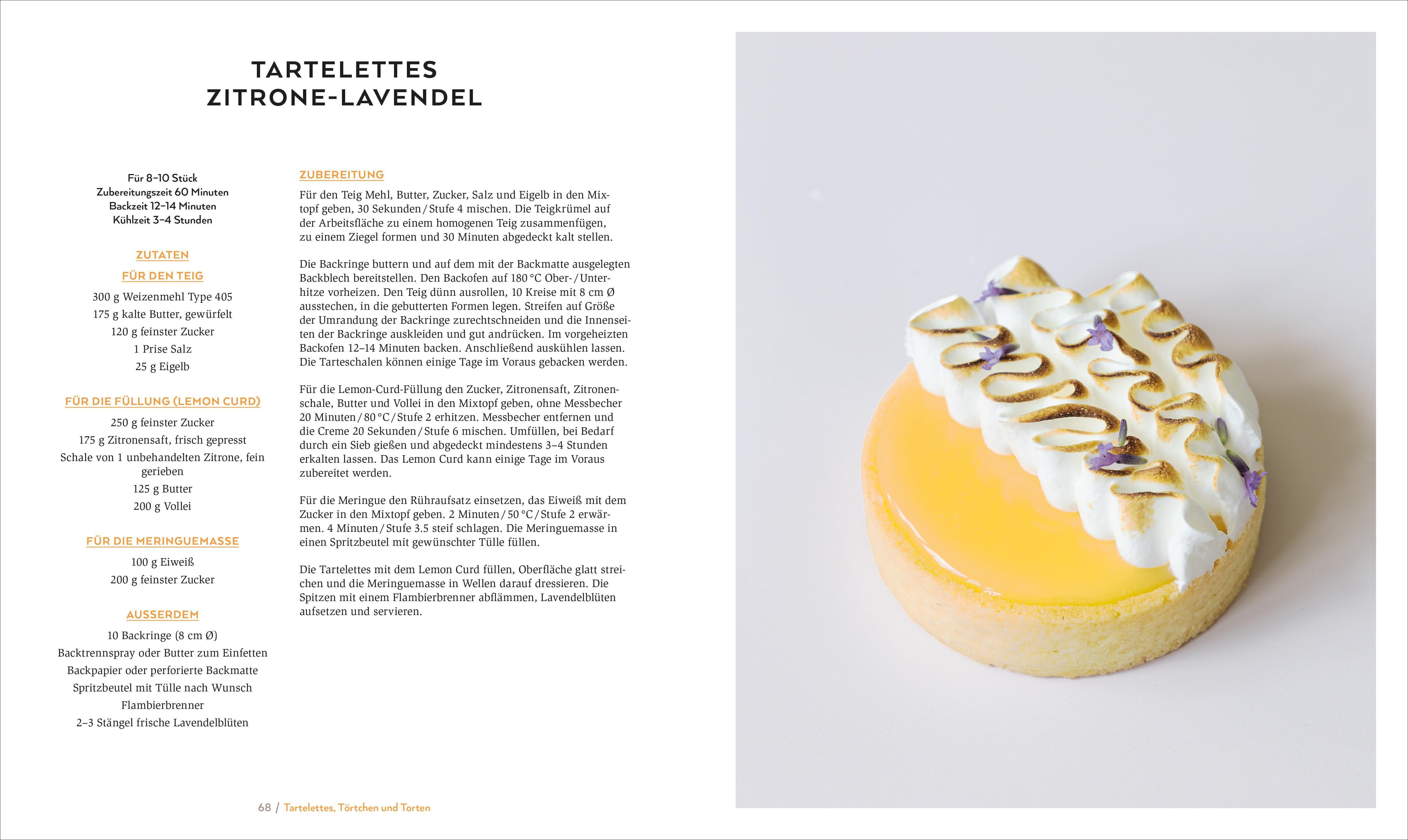 Beispielinhalt (Bild) Patisserie mit dem Thermomix