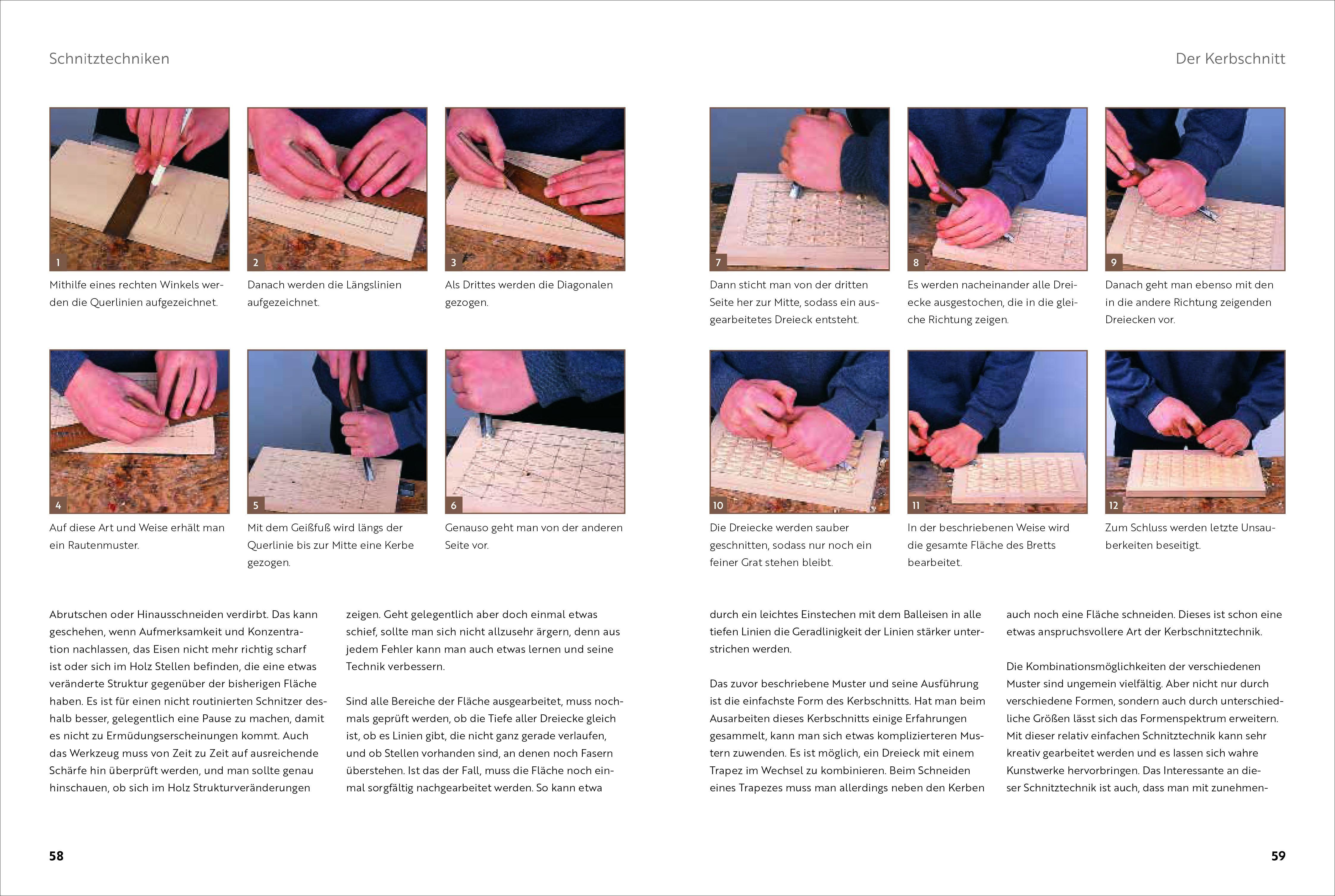 Beispielinhalt (Bild) Schnitzen