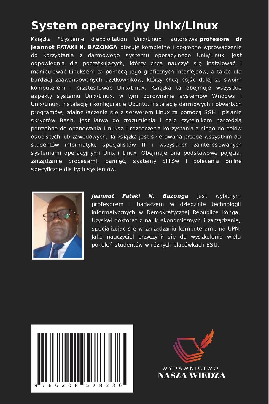 Rückseitencover System operacyjny Unix/Linux