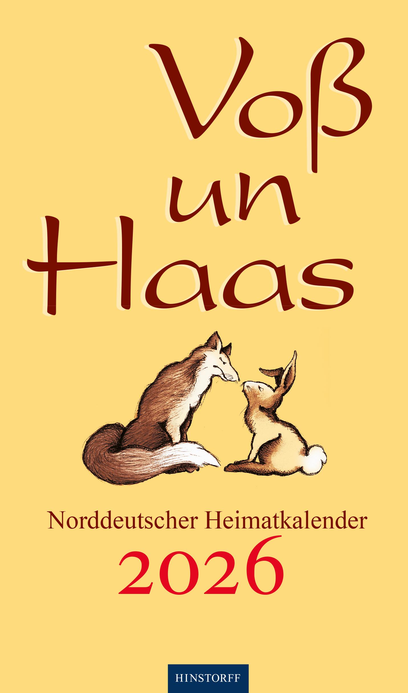 Vorderes Coverbild Voß un Haas 2026
