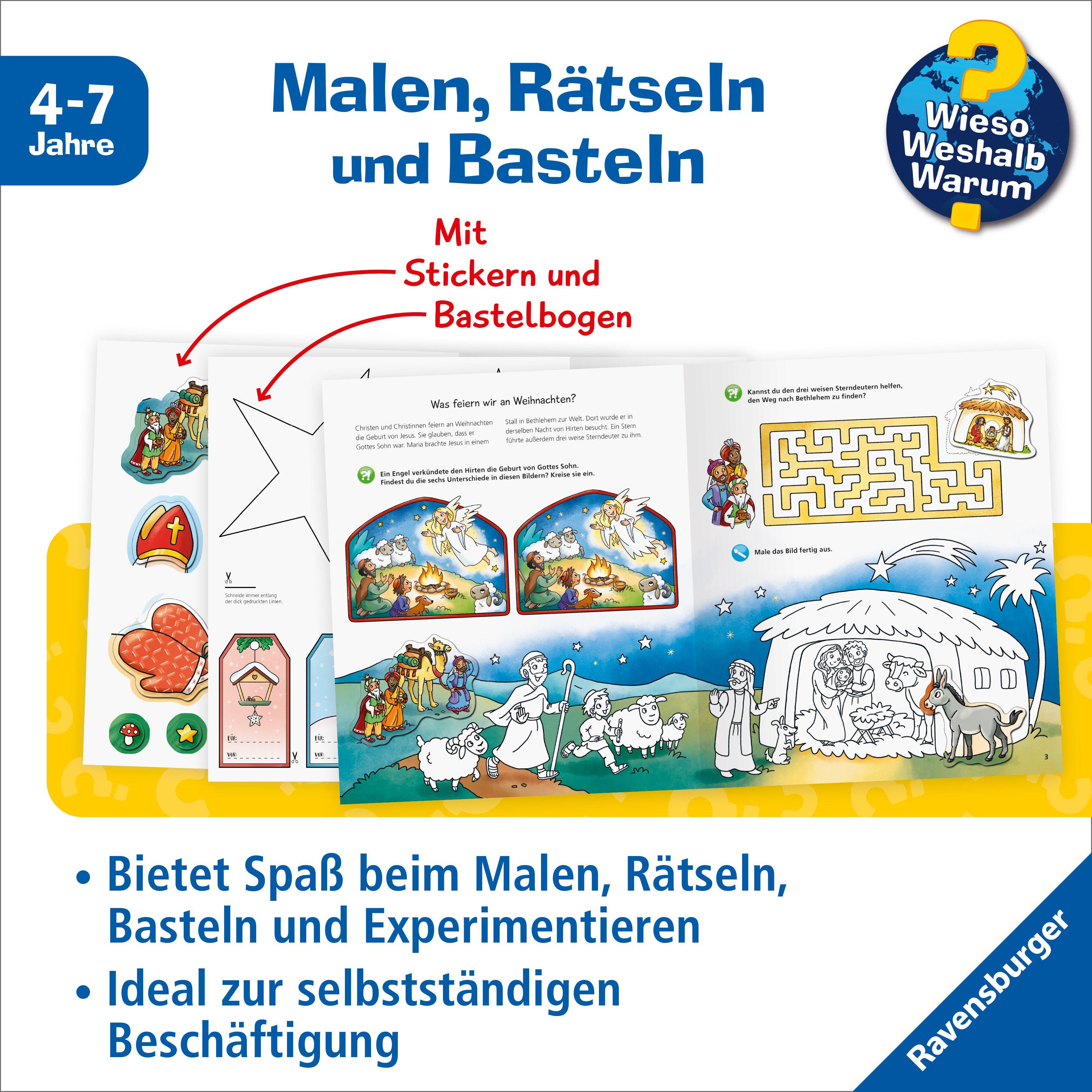 Beispielinhalt (Bild) Wieso? Weshalb? Warum? aktiv-Heft - Weihnachten