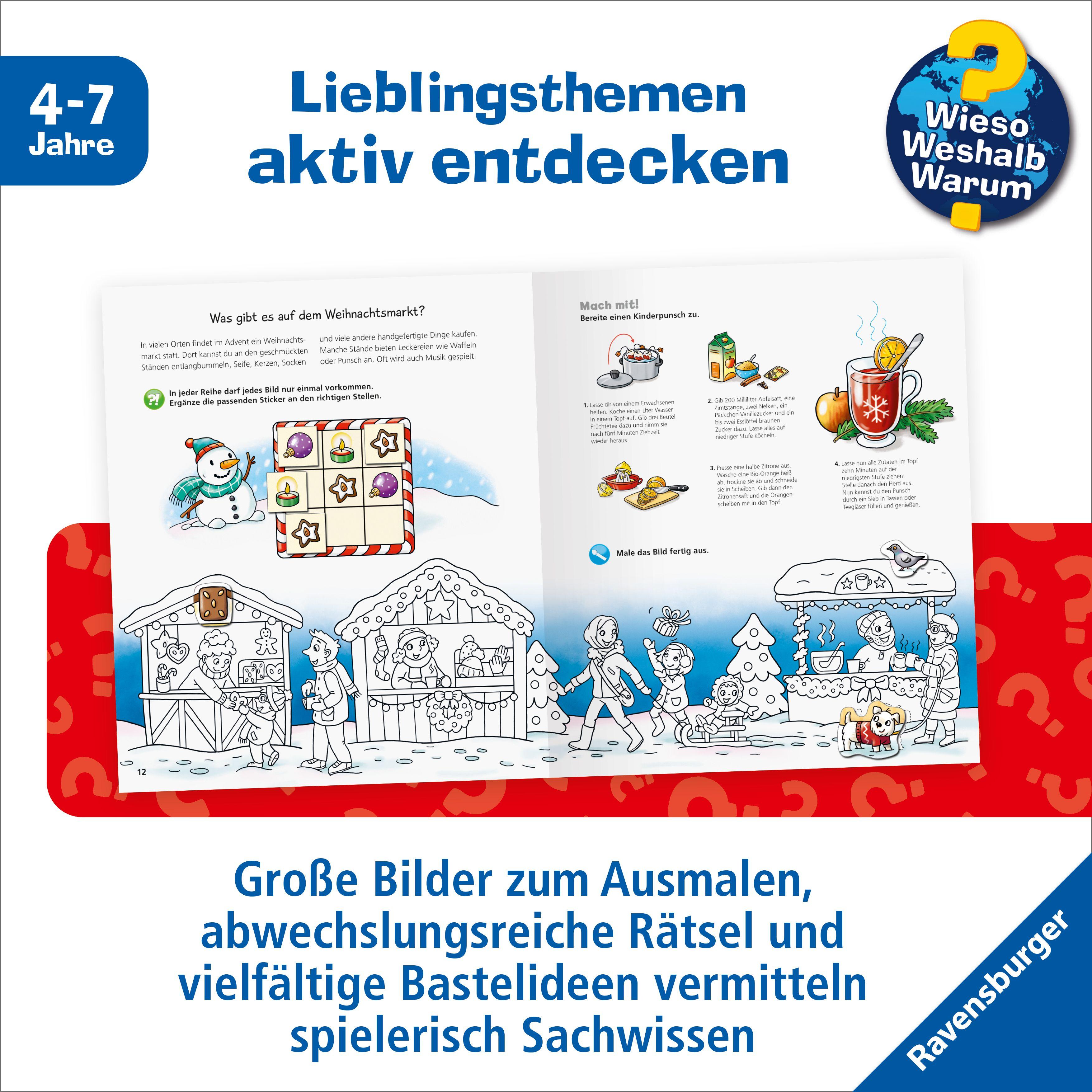 Beispielinhalt (Bild) Wieso? Weshalb? Warum? aktiv-Heft - Weihnachten