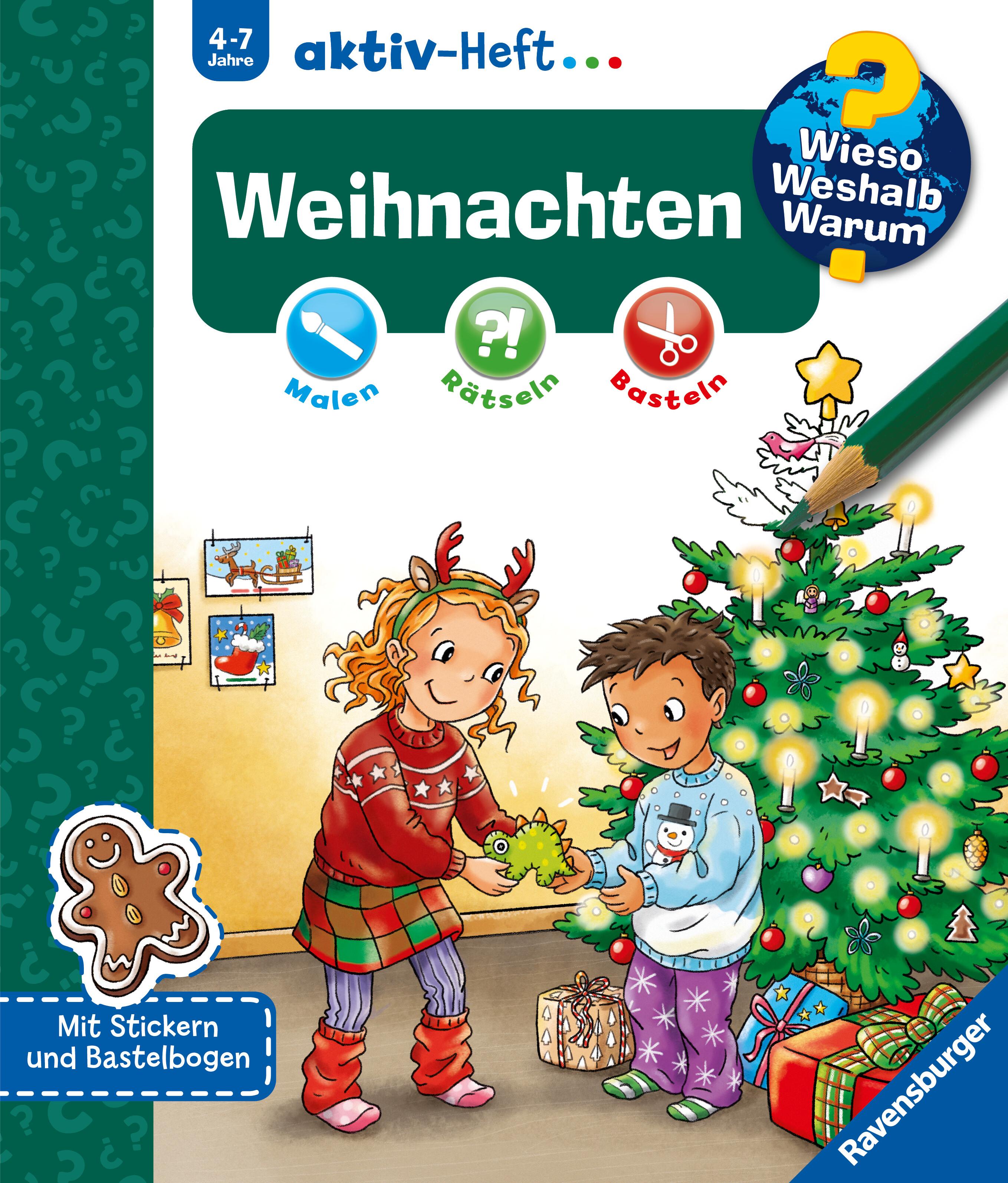 Vorderes Coverbild Wieso? Weshalb? Warum? aktiv-Heft - Weihnachten