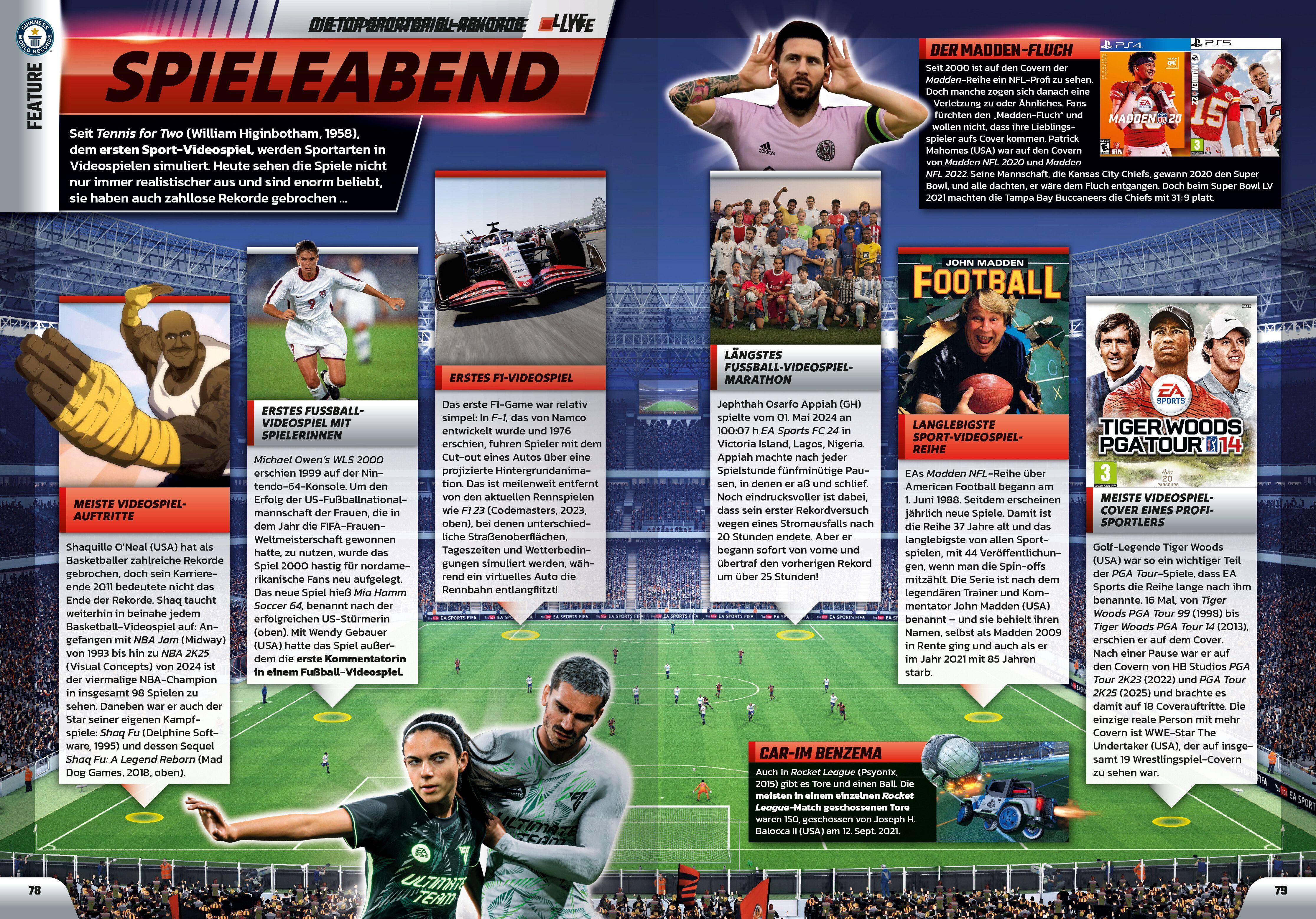Beispielinhalt (Bild) Guinness World Records - Gamer's Edition 2026