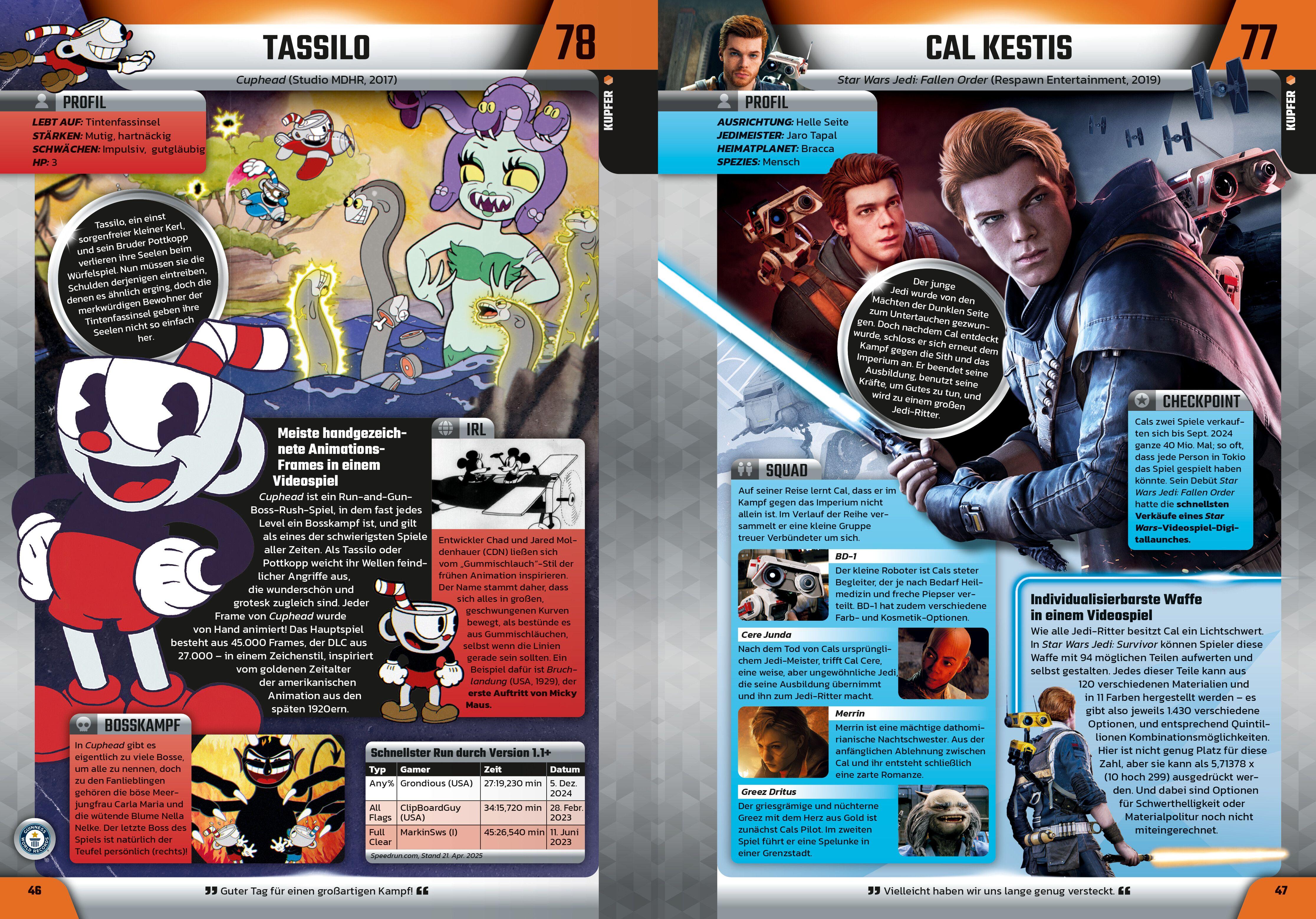 Beispielinhalt (Bild) Guinness World Records - Gamer's Edition 2026