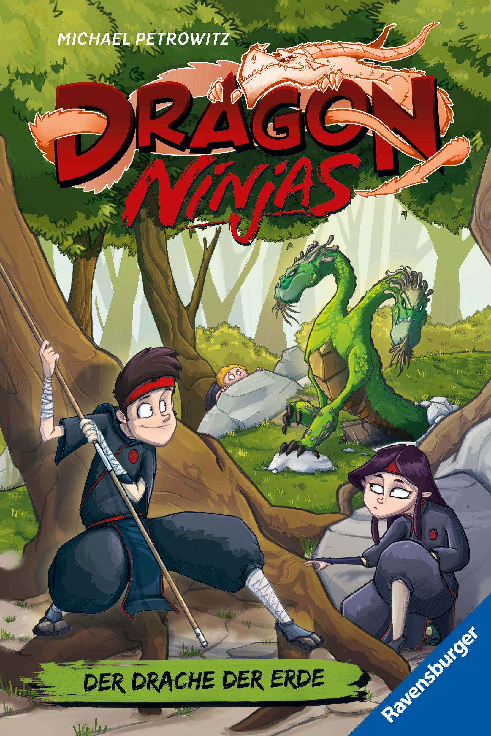 Vorderes Coverbild Dragon Ninjas, Band 4 - Der Drache der Erde