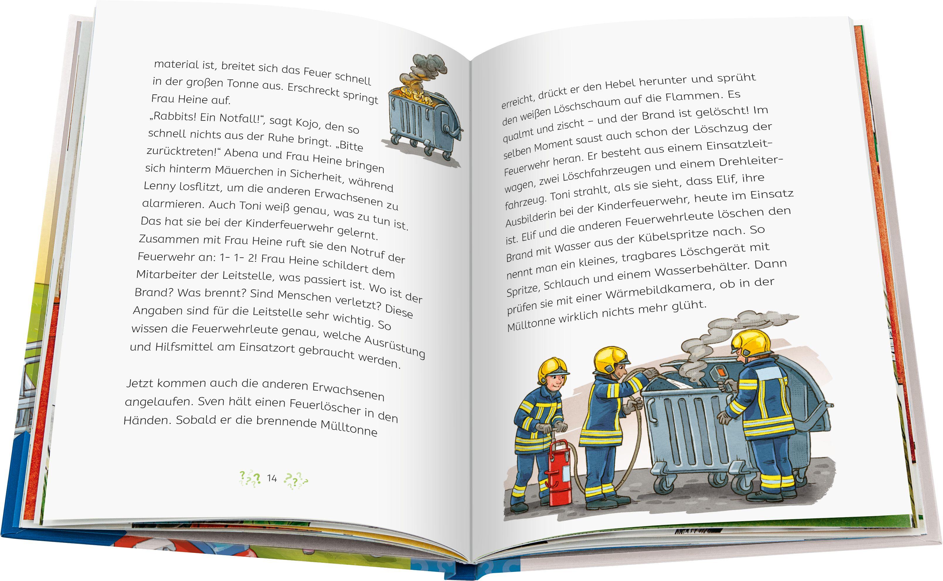 Beispielinhalt (Bild) Wieso? Weshalb? Warum? Meine Vorlesegeschichten, Band 3 - Wer ist hier im Einsatz?