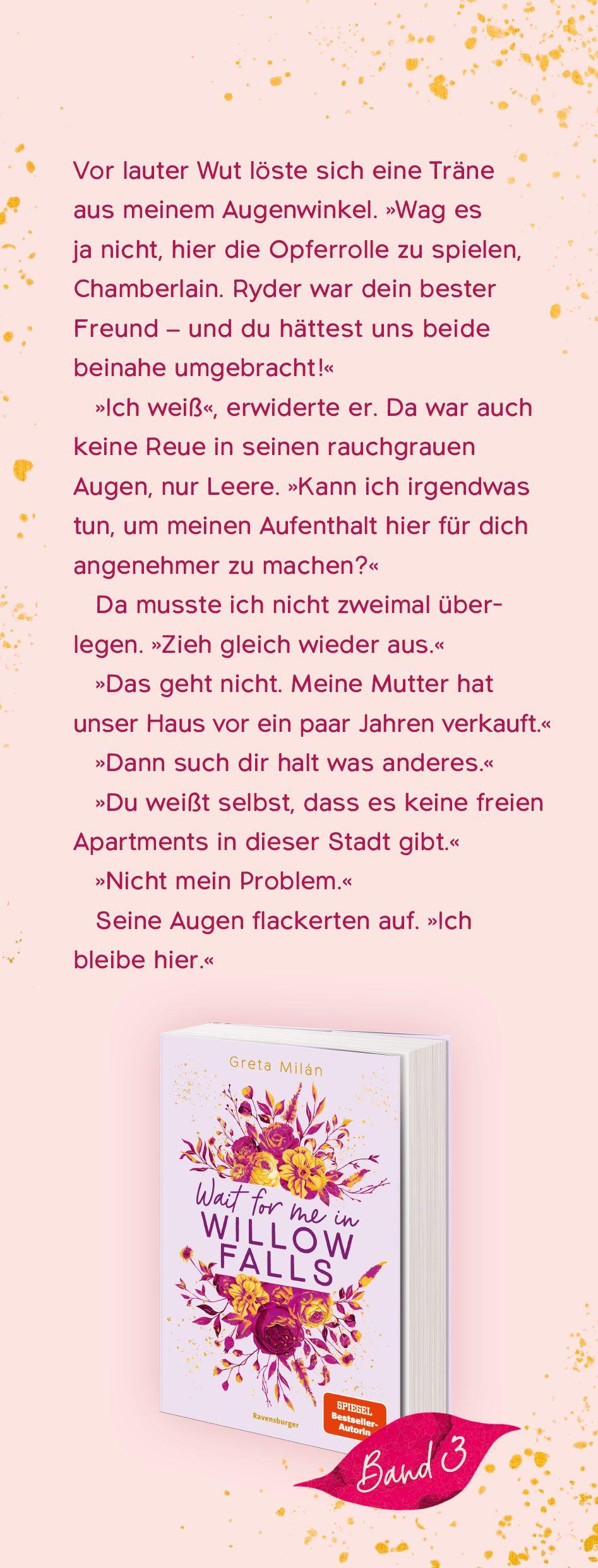 Beispielinhalt (Bild) Willow-Falls-Reihe, Band 2 - Stay With Me in Willow Falls