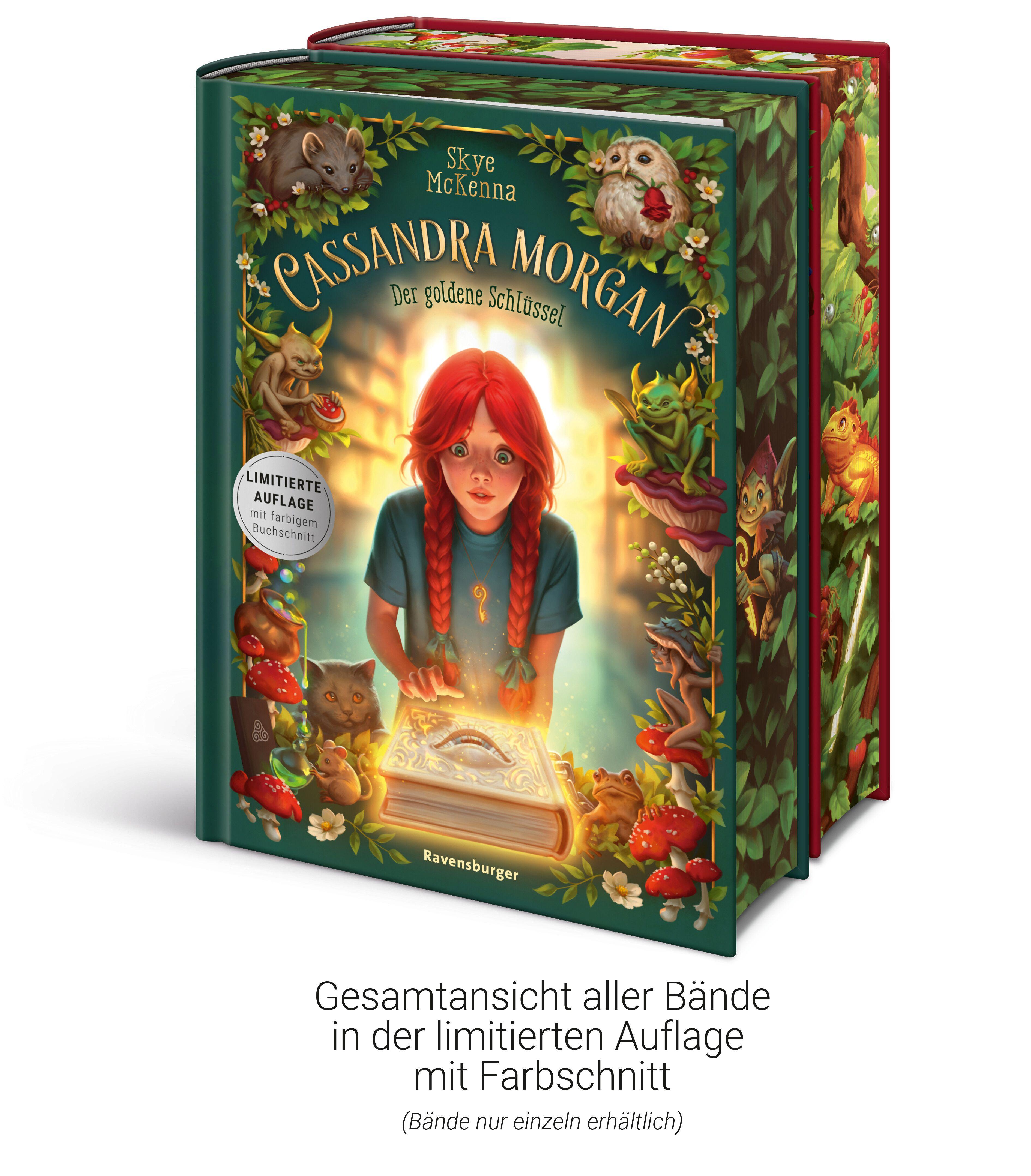 Beispielinhalt (Bild) Cassandra Morgan, Band 1 - Der goldene Schlüssel