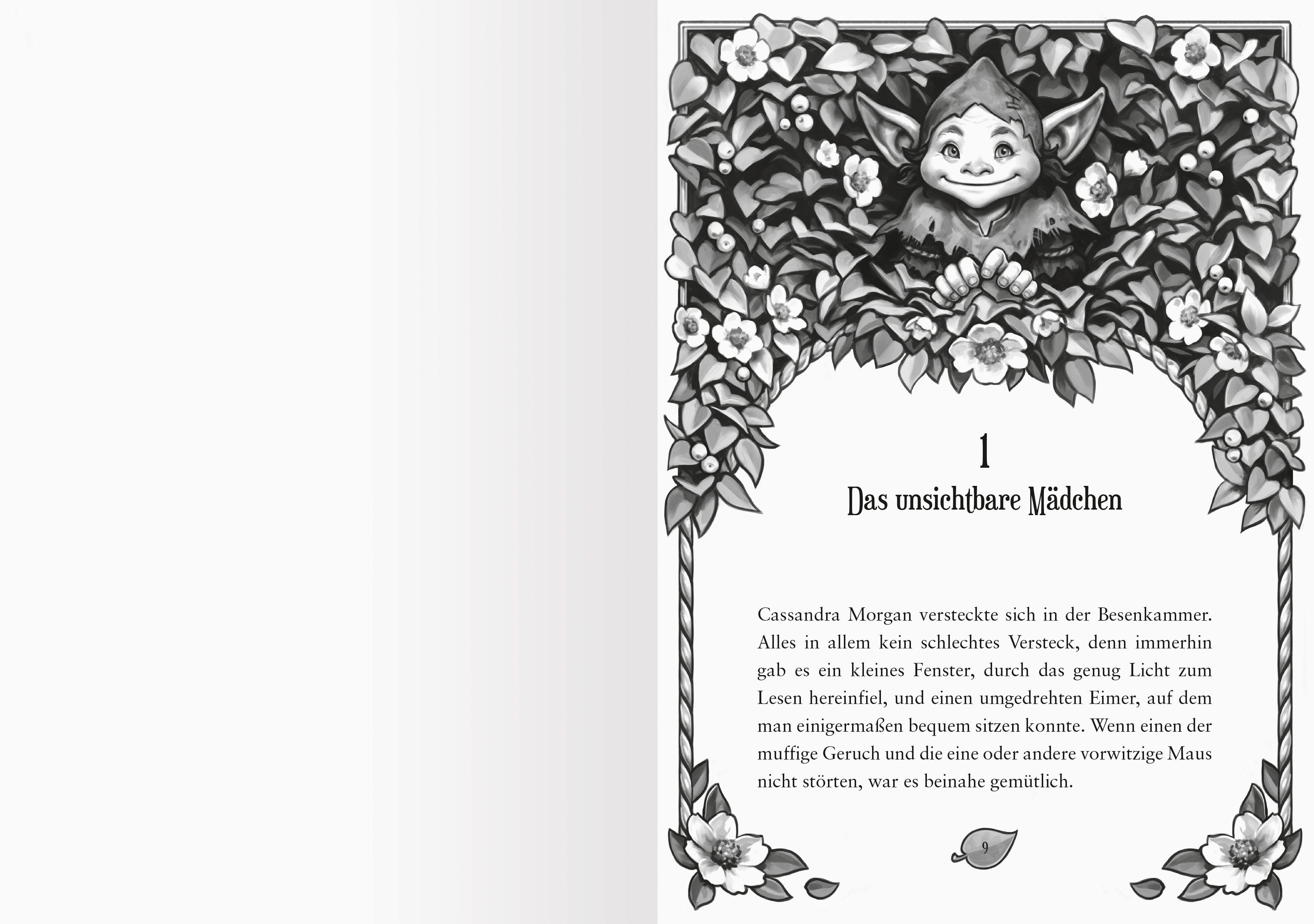 Beispielinhalt (Bild) Cassandra Morgan, Band 1 - Der goldene Schlüssel