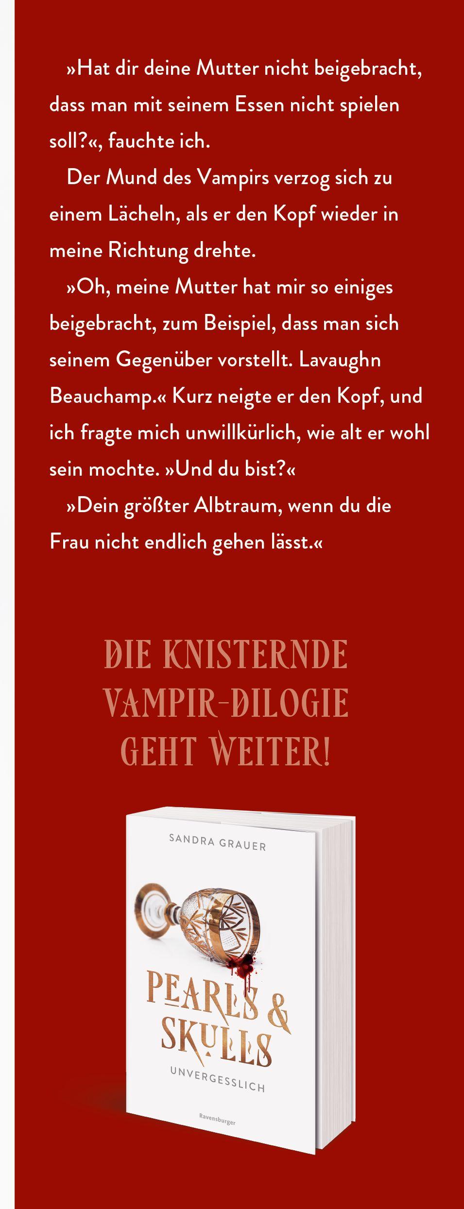 Beispielinhalt (Bild) Pearls & Skulls, Band 1 - Unsterblich