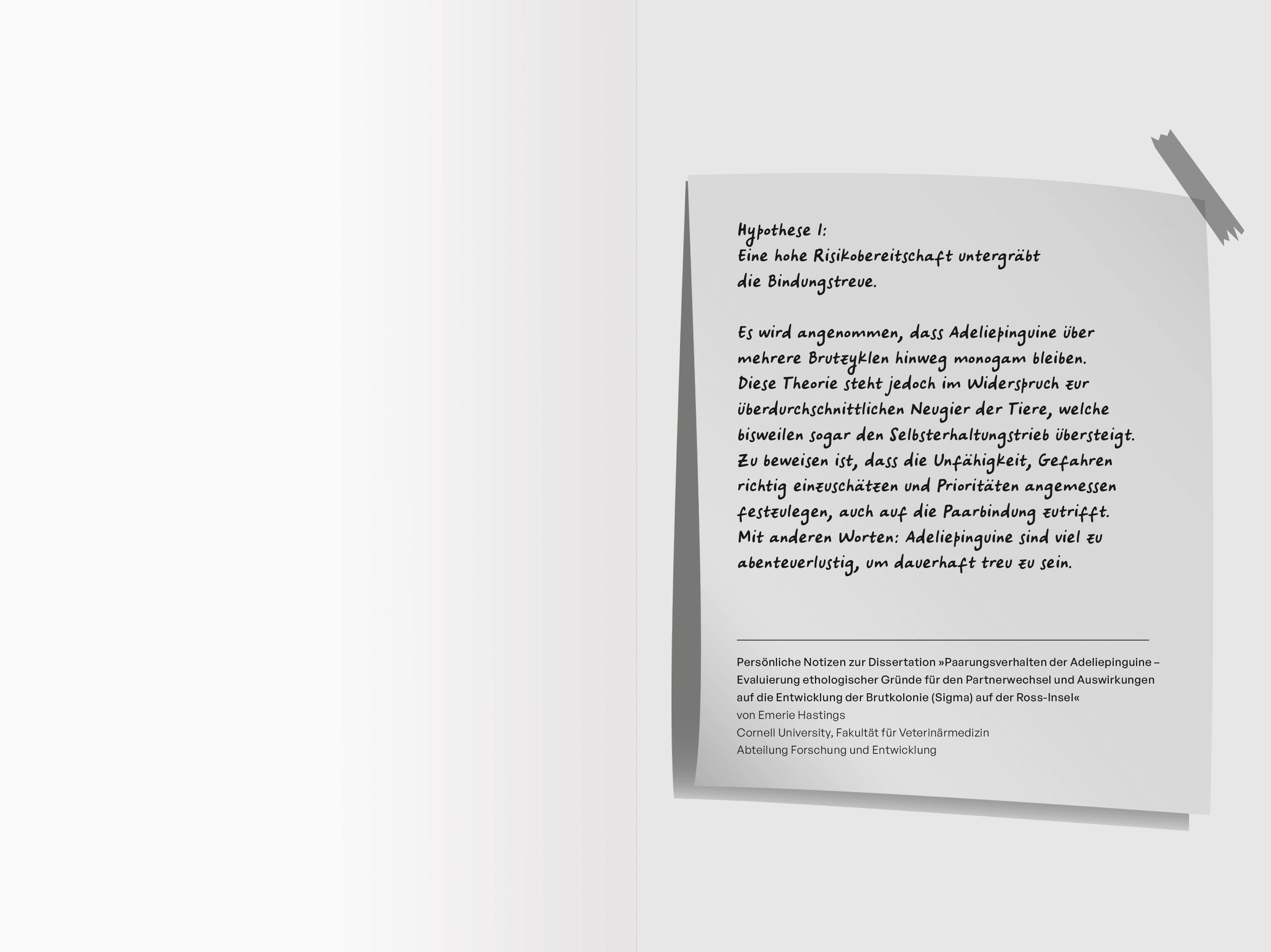 Beispielinhalt (Bild) The Penguin Paradox