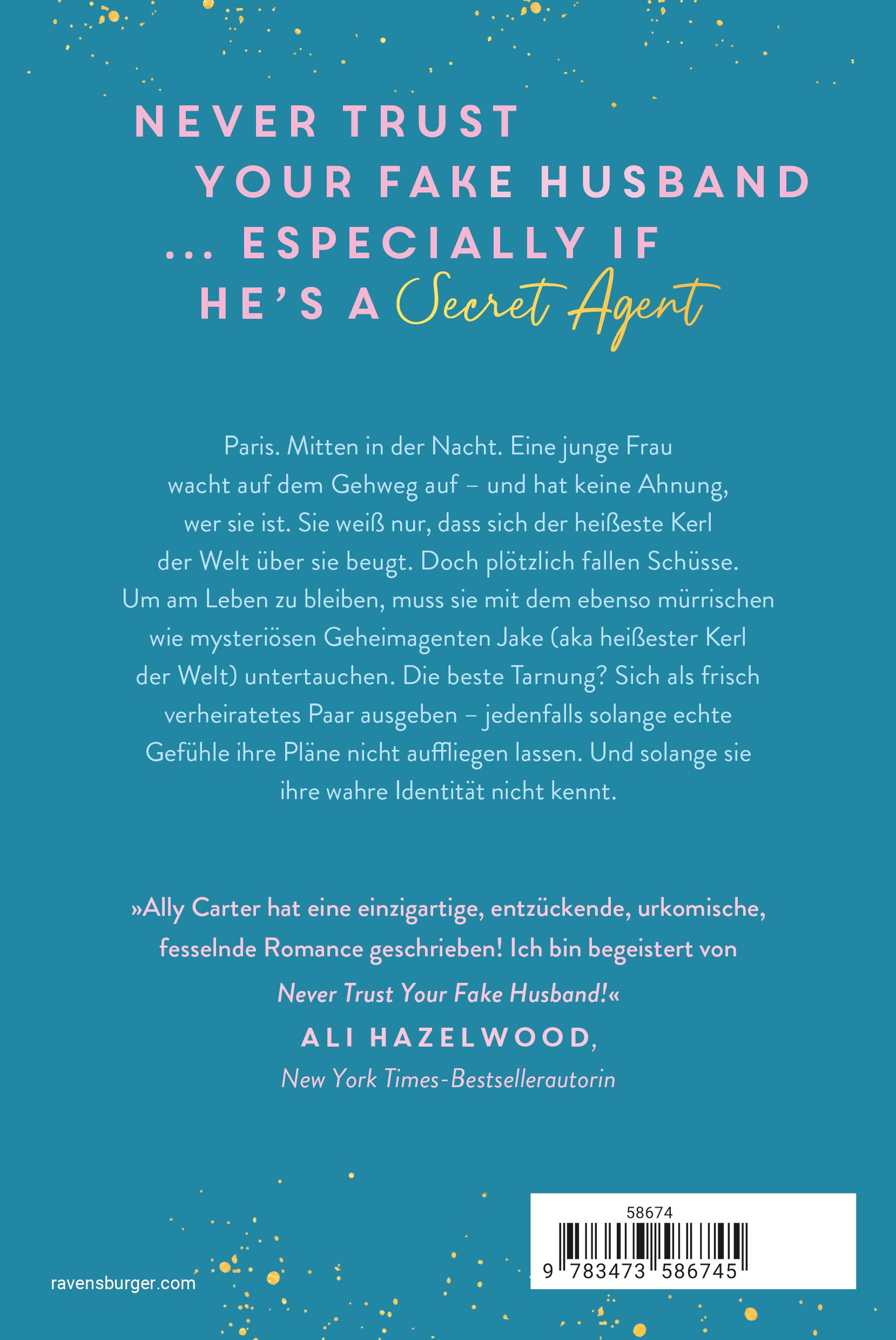 Rückseitencover Never Trust Your Fake Husband