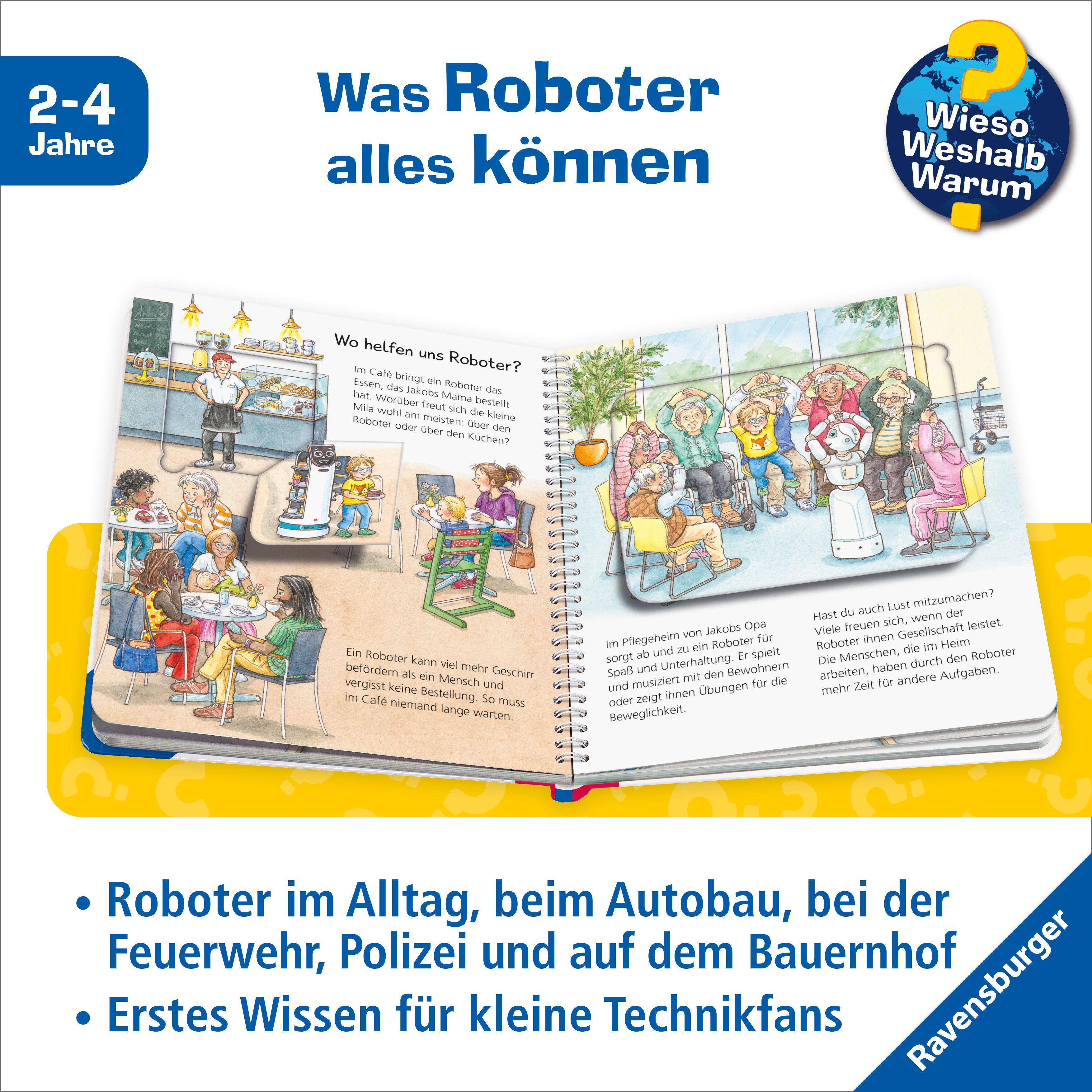 Beispielinhalt (Bild) Wieso? Weshalb? Warum? junior, Band 78 - Die Roboter