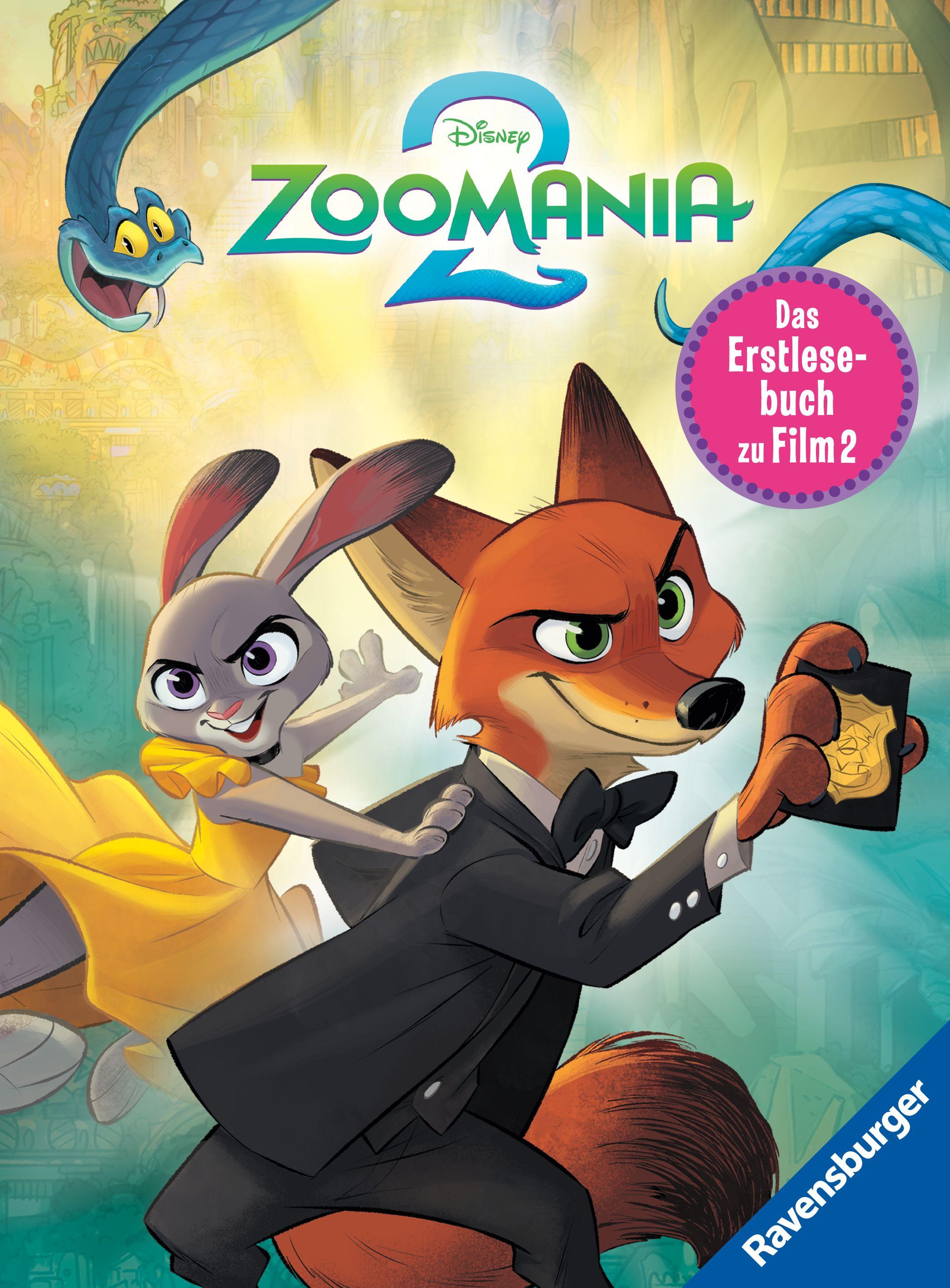 Vorderes Coverbild Disney Zoomania 2 - Das offizielle Erstlesebuch zu Film 2