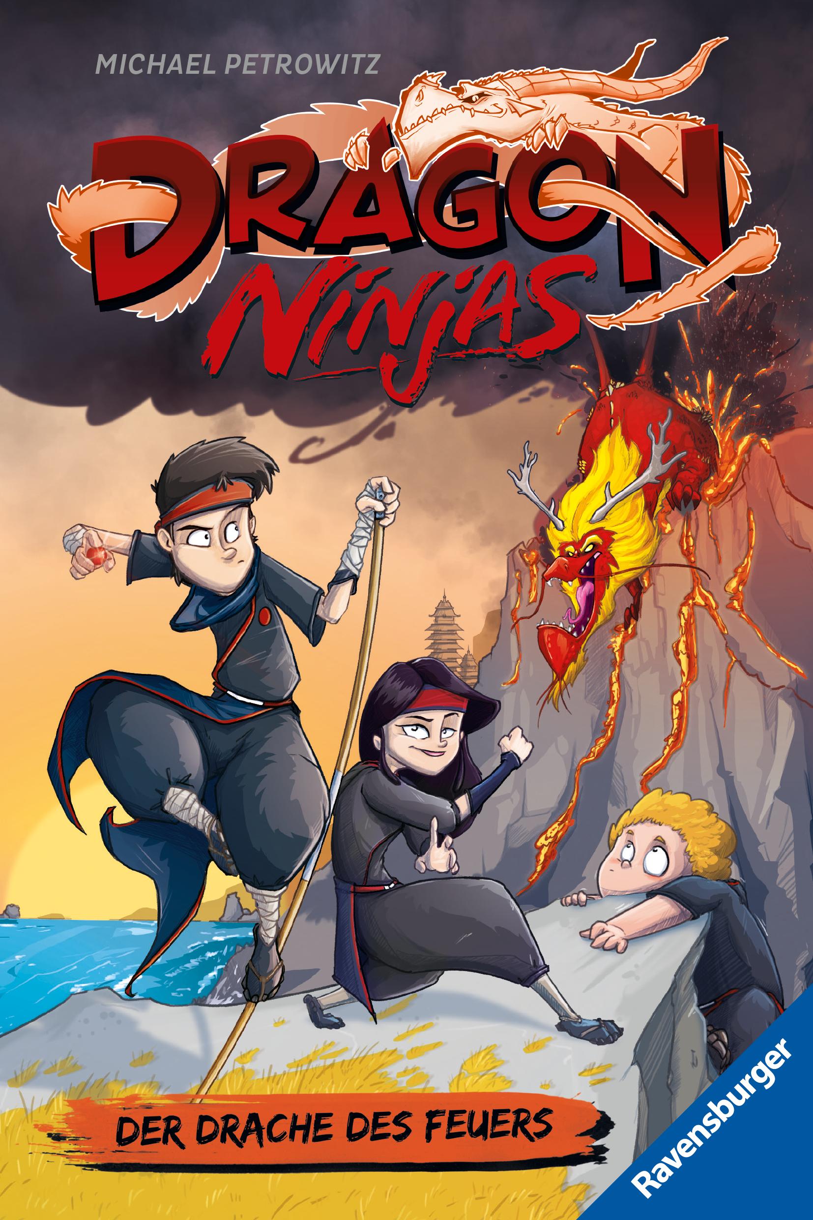 Vorderes Coverbild Dragon Ninjas, Band 2 - Der Drache des Feuers