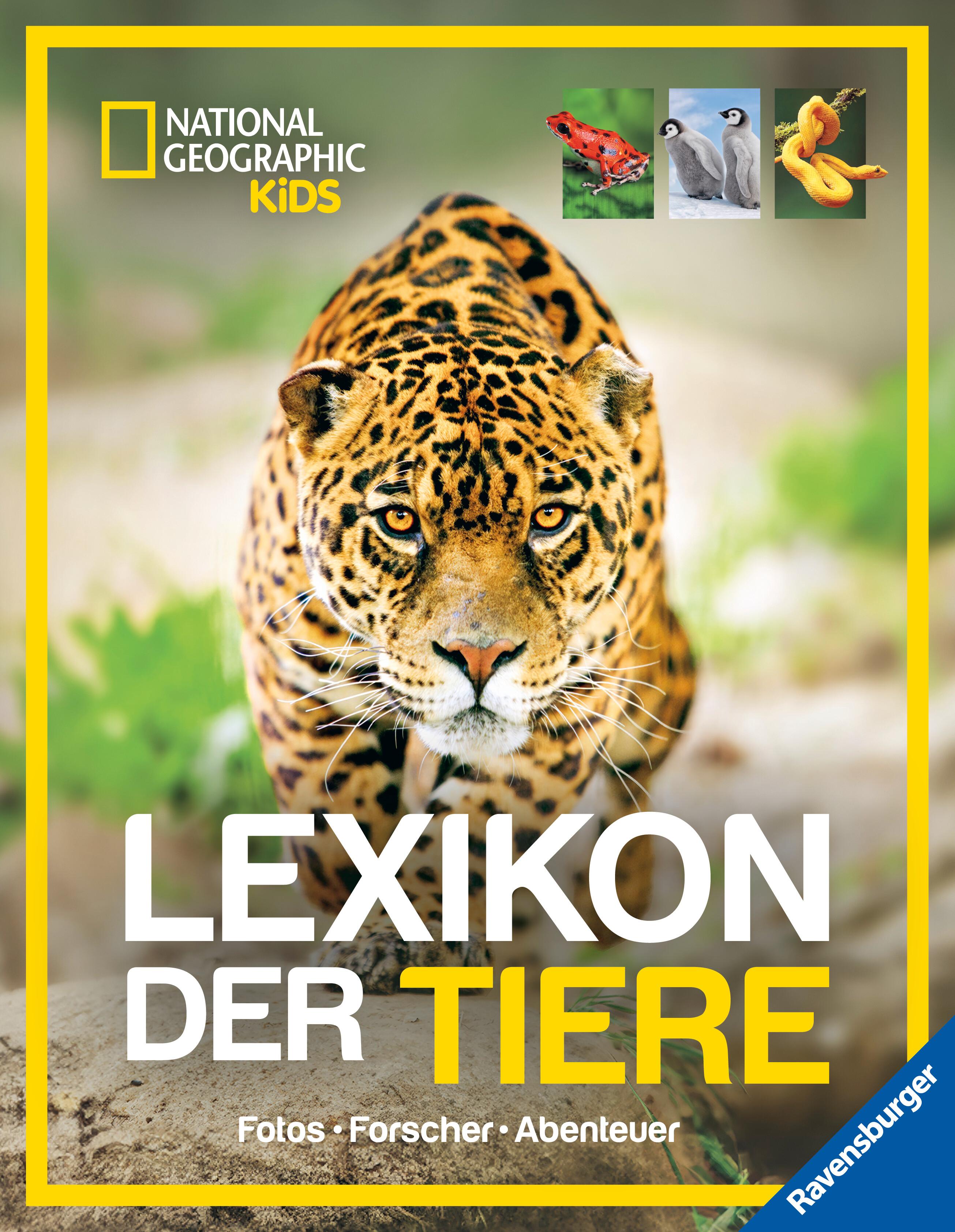Vorderes Coverbild National Geographic Kids - Lexikon der Tiere