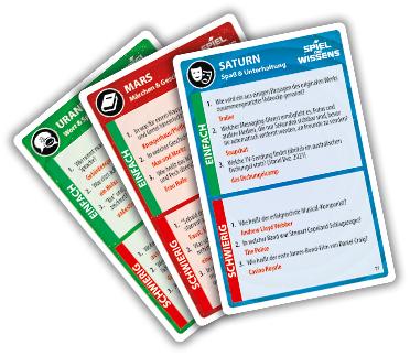 Beispielinhalt (Bild) Spiel des Wissens - Kartenspiel Rund um die Welt Euro Hook