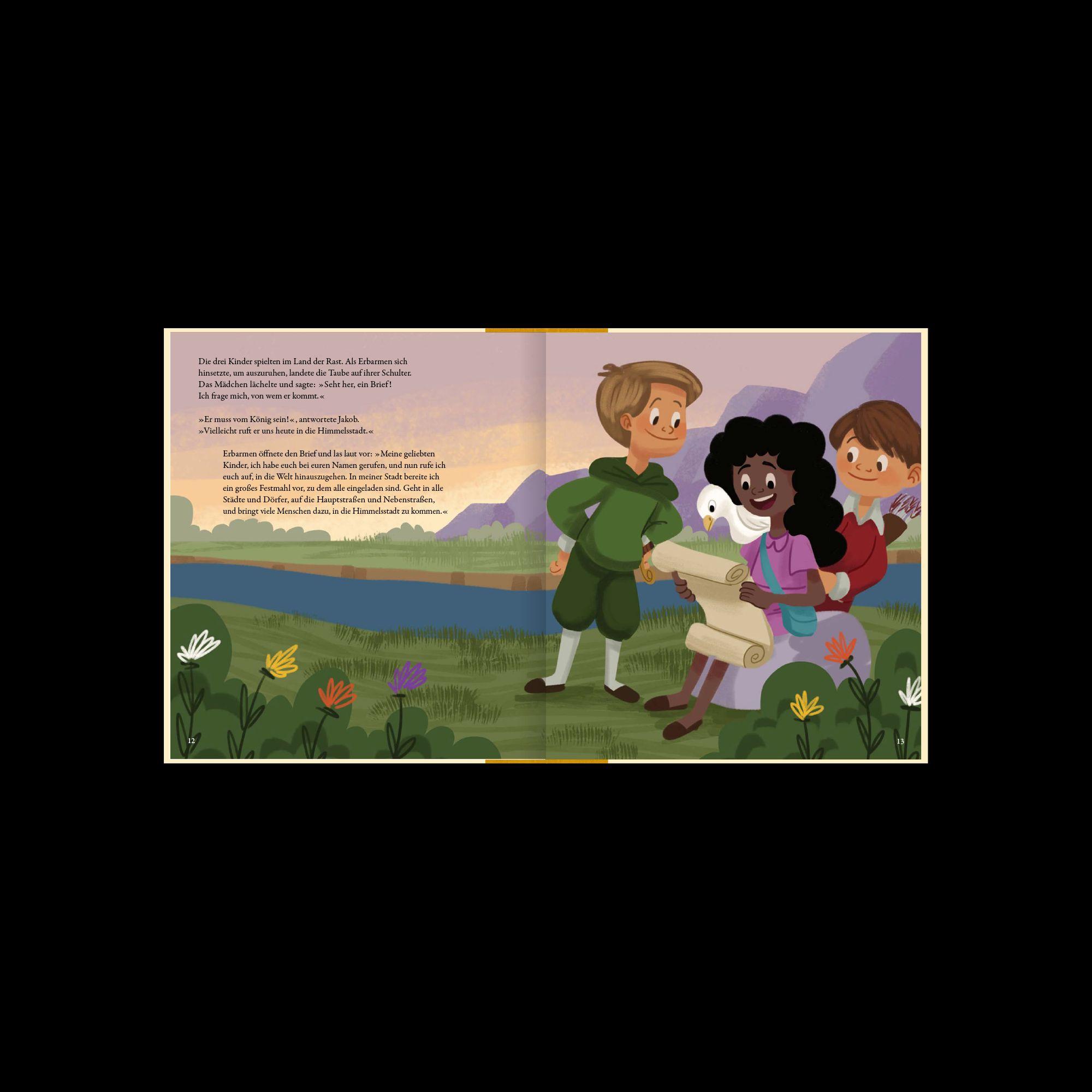 Beispielinhalt (Bild) Kleiner Pilger auf großer Reise (Teil 3)