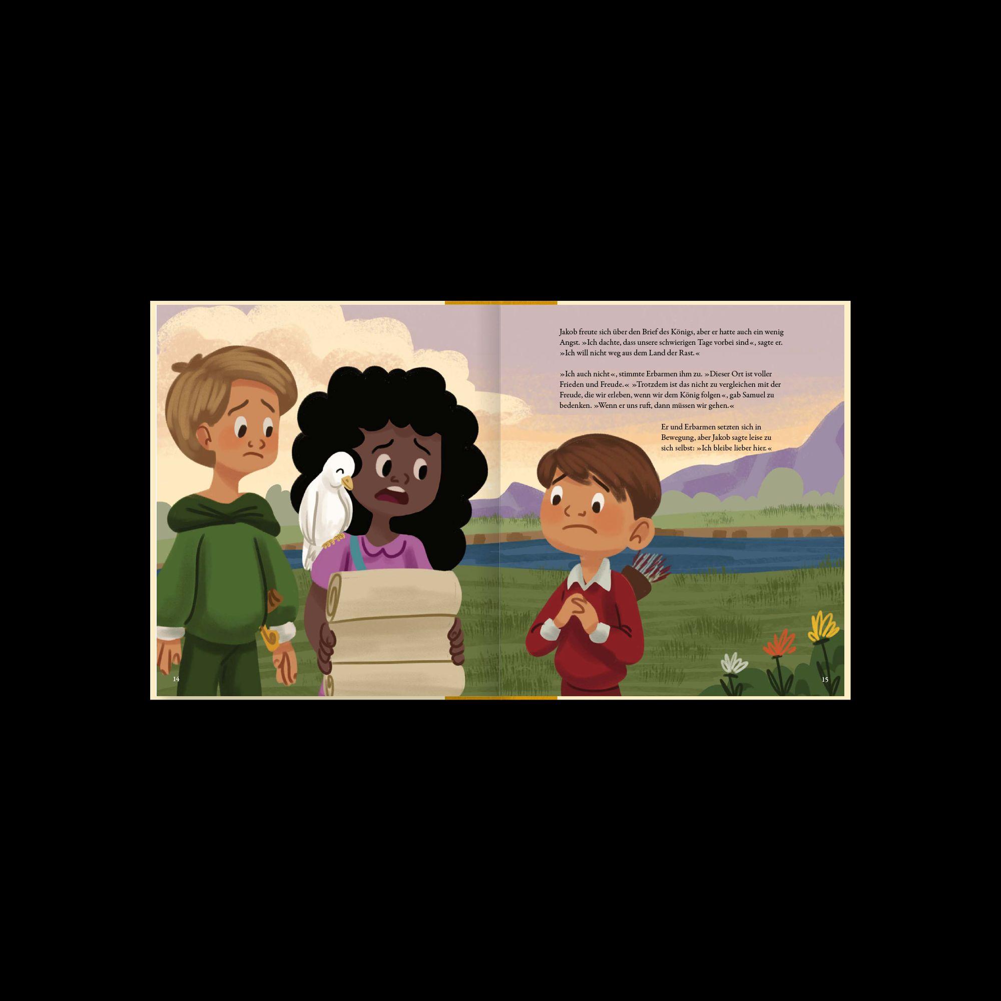 Beispielinhalt (Bild) Kleiner Pilger auf großer Reise (Teil 3)