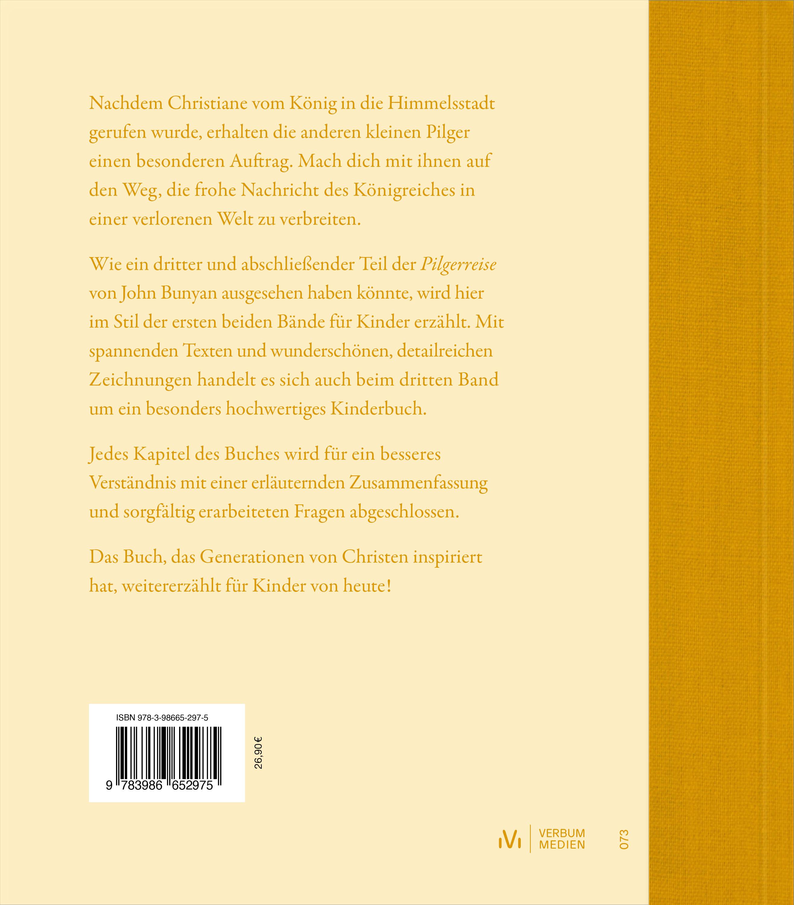 Rückseitencover Kleiner Pilger auf großer Reise (Teil 3)