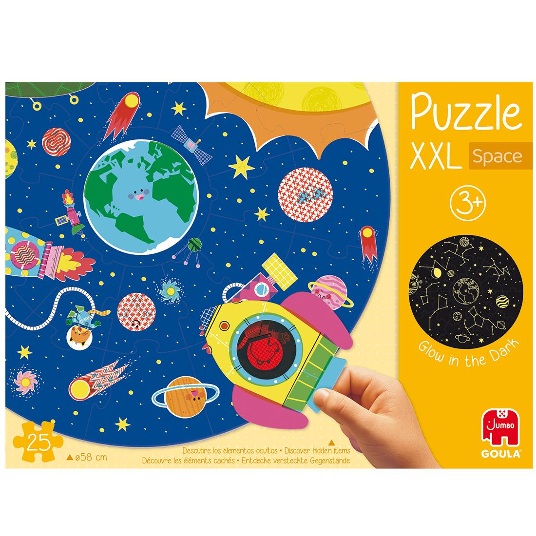 Vorderes Coverbild GOULA - XXL-Weltraum-Puzzle - 25 Teile