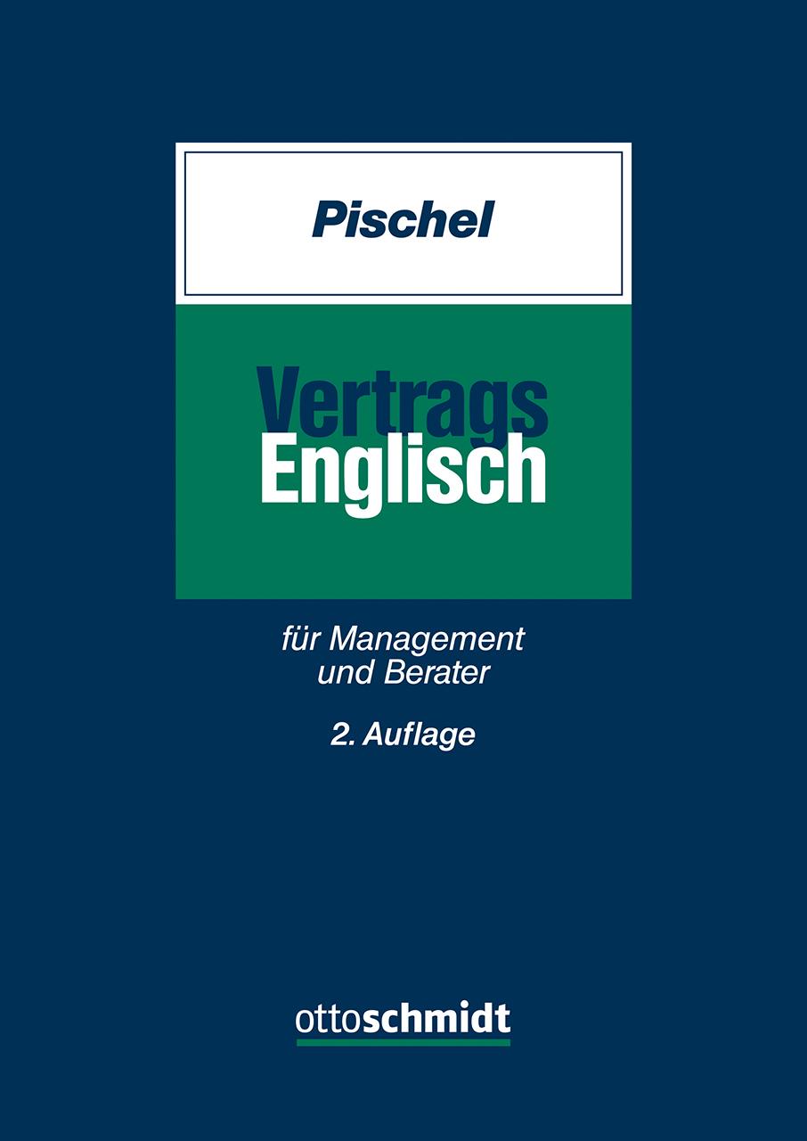 Vorderes Coverbild Vertragsenglisch  für Management und Berater