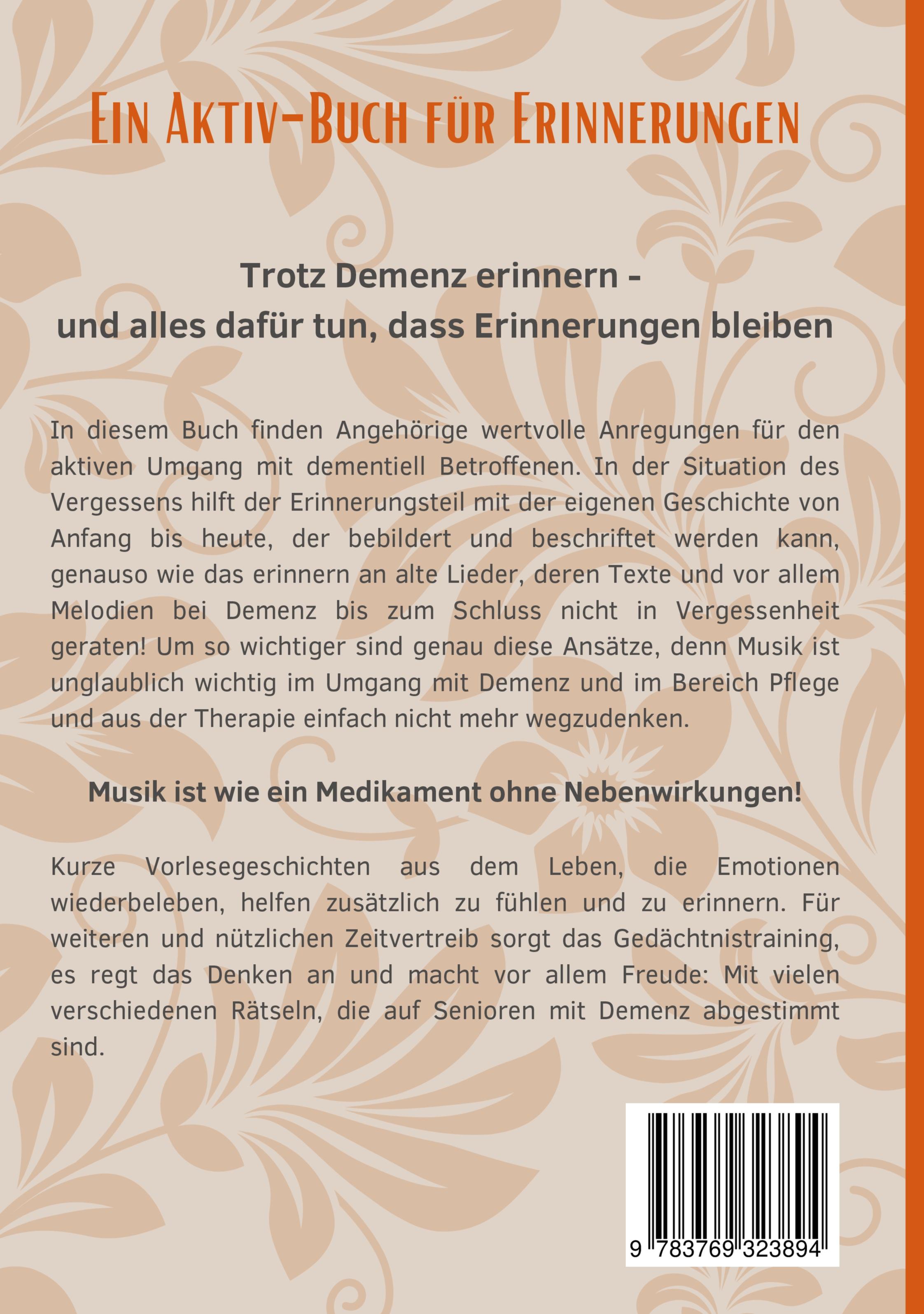 Rückseitencover Das bin ich - und ich erkenne mich - Ringbuch