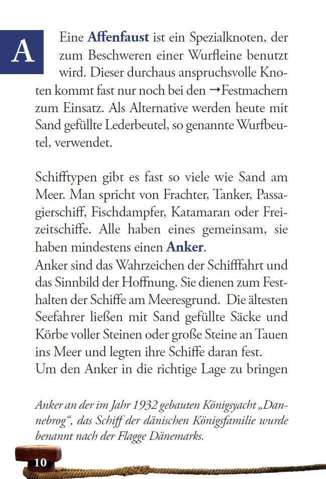 Beispielinhalt (Bild) Das kleine maritime Buch