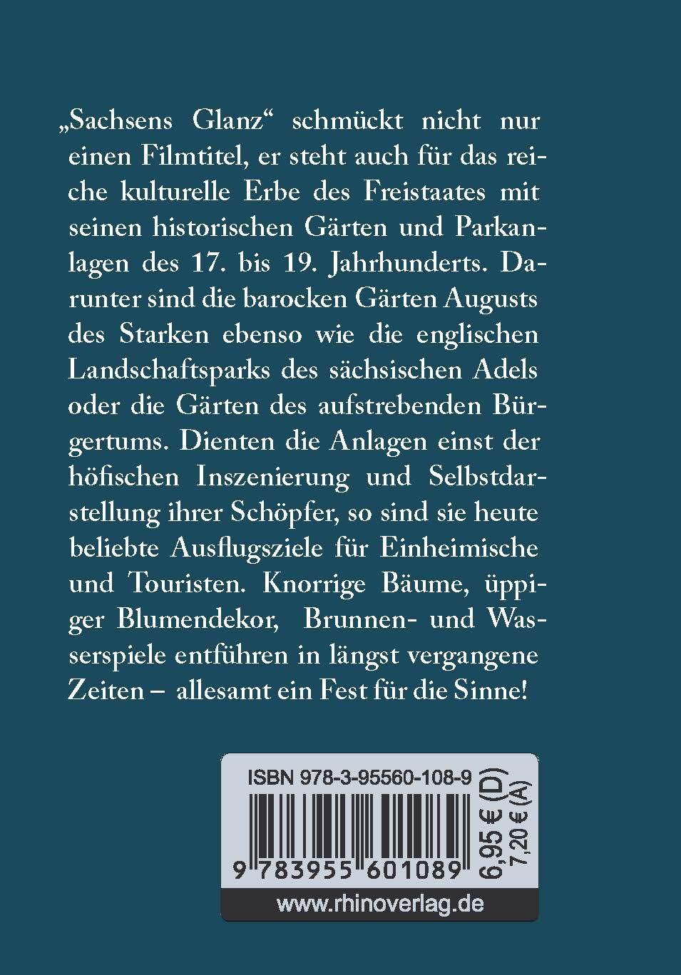 Beispielinhalt (Bild) Das kleine Buch der Sächsischen Schlossgärten