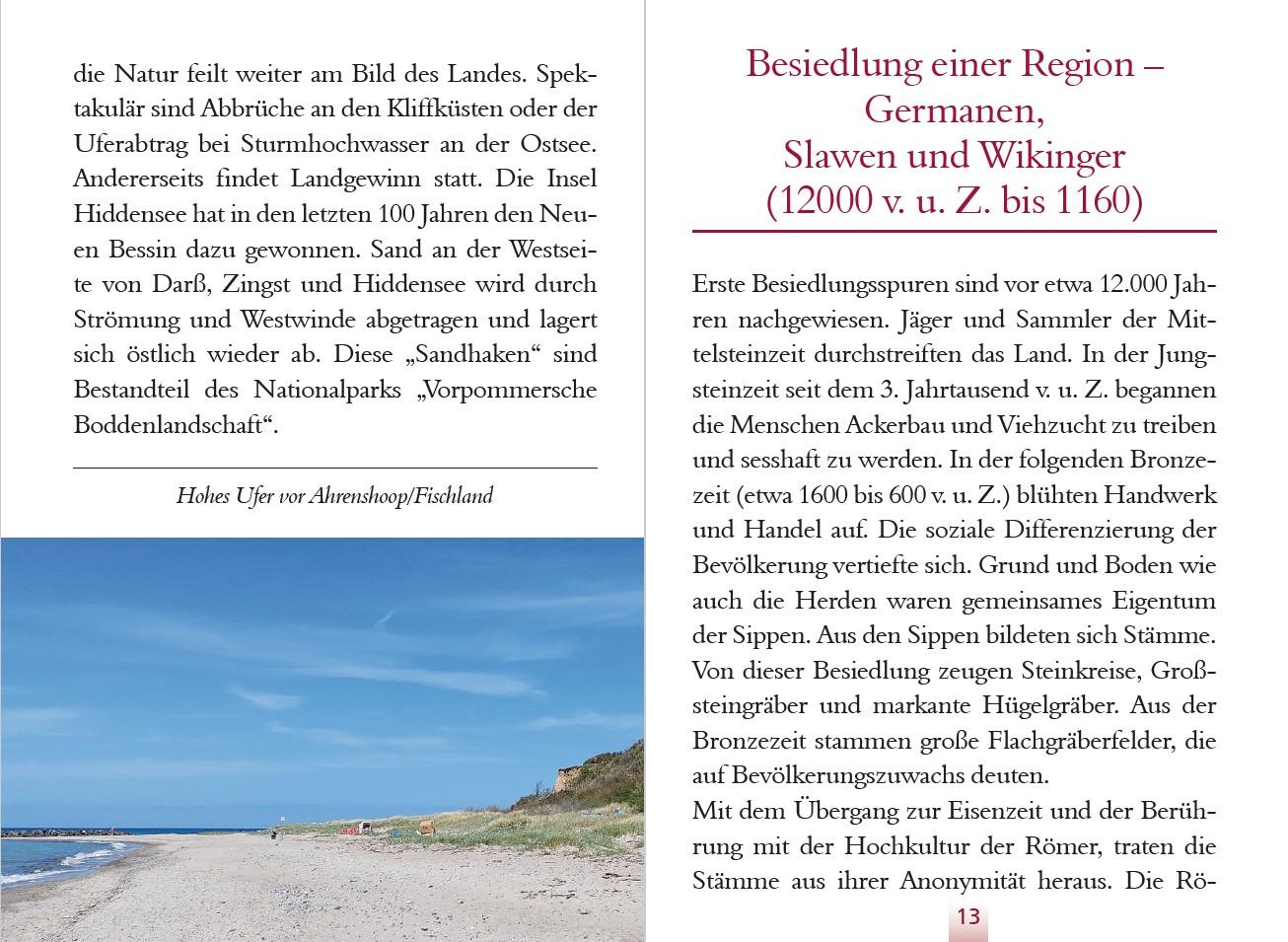 Beispielinhalt (Bild) Kleine Geschichte Pommerns