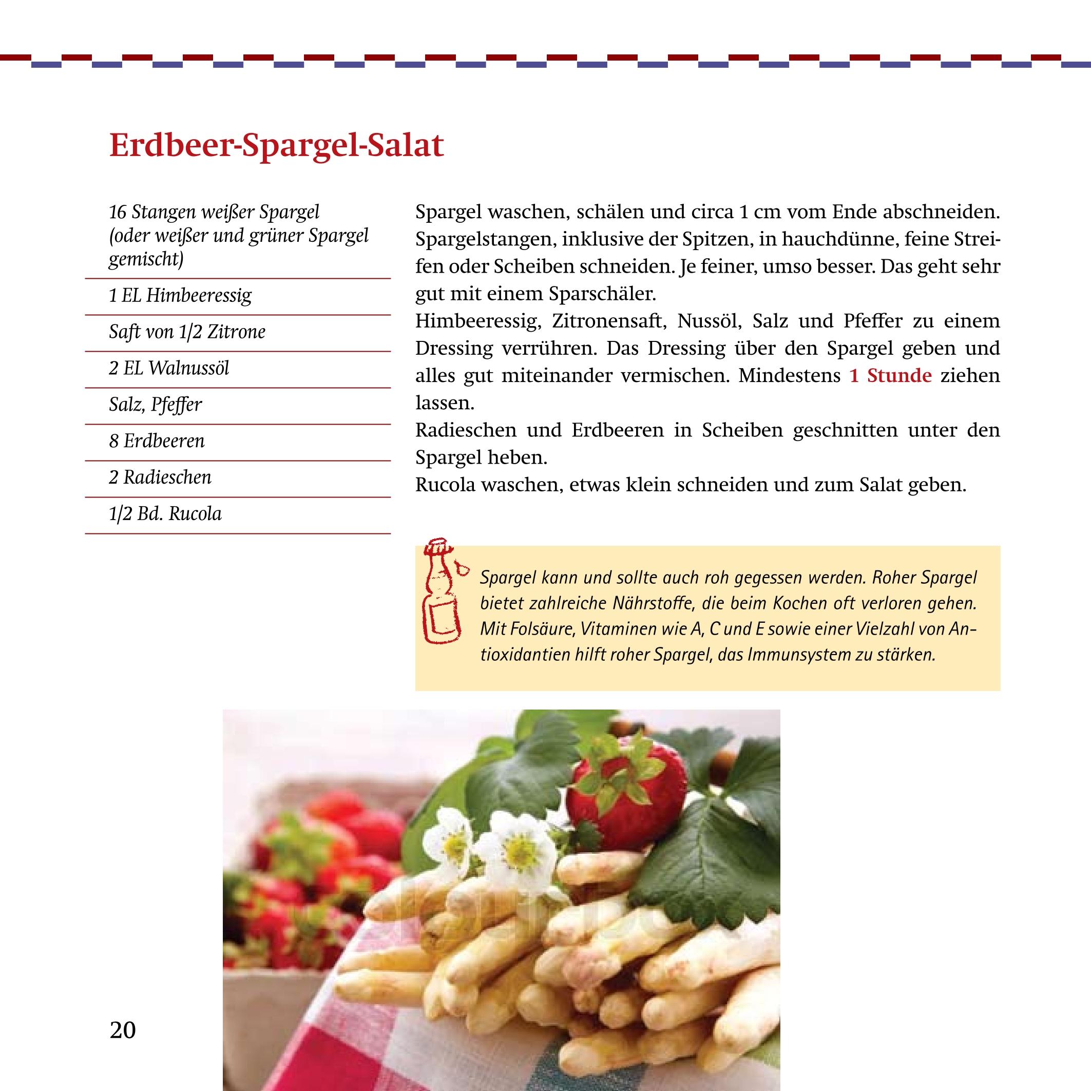 Beispielinhalt (Bild) Die besten Rezepte aus dem Spreewald