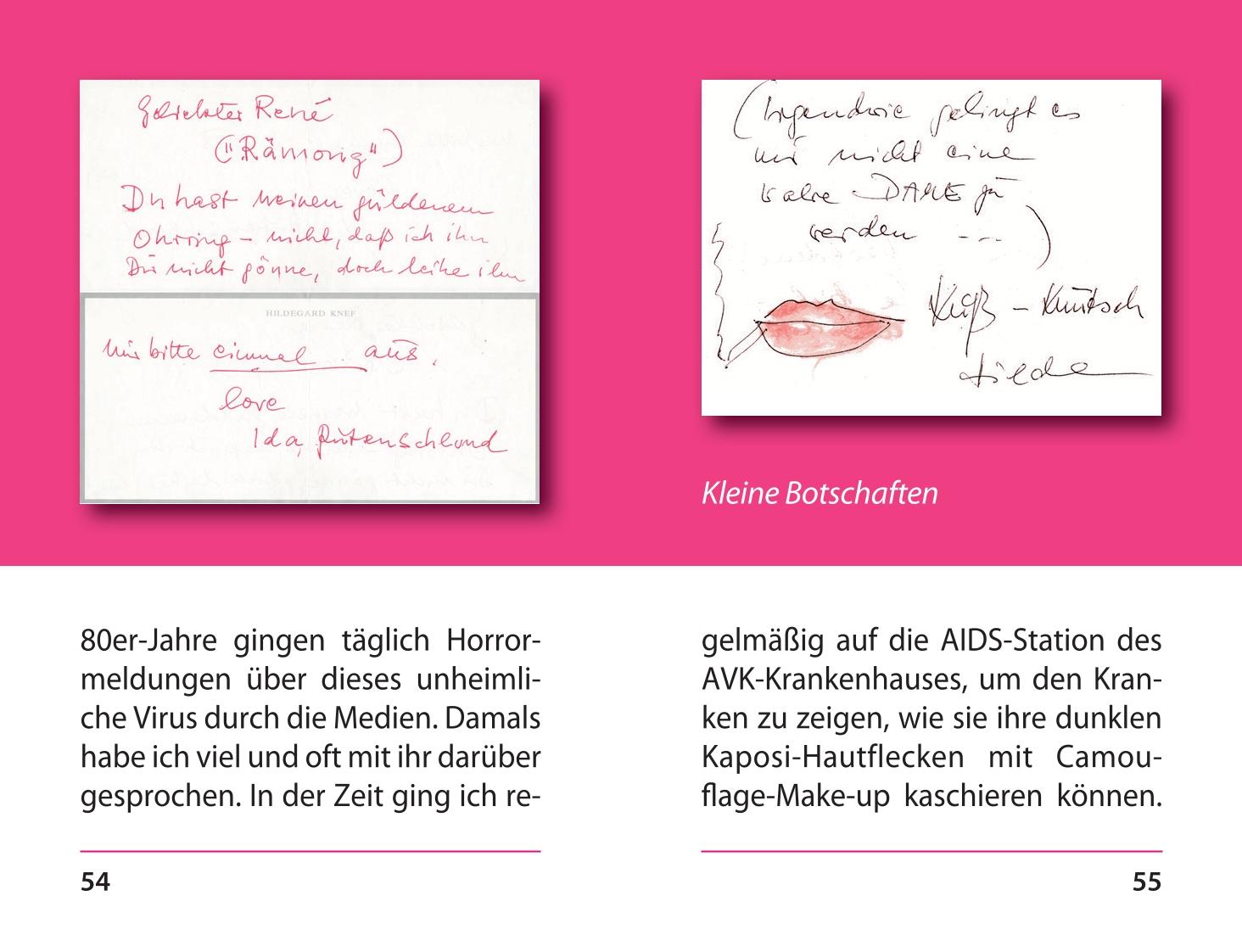 Beispielinhalt (Bild) Meine Freundin Hildegard Knef