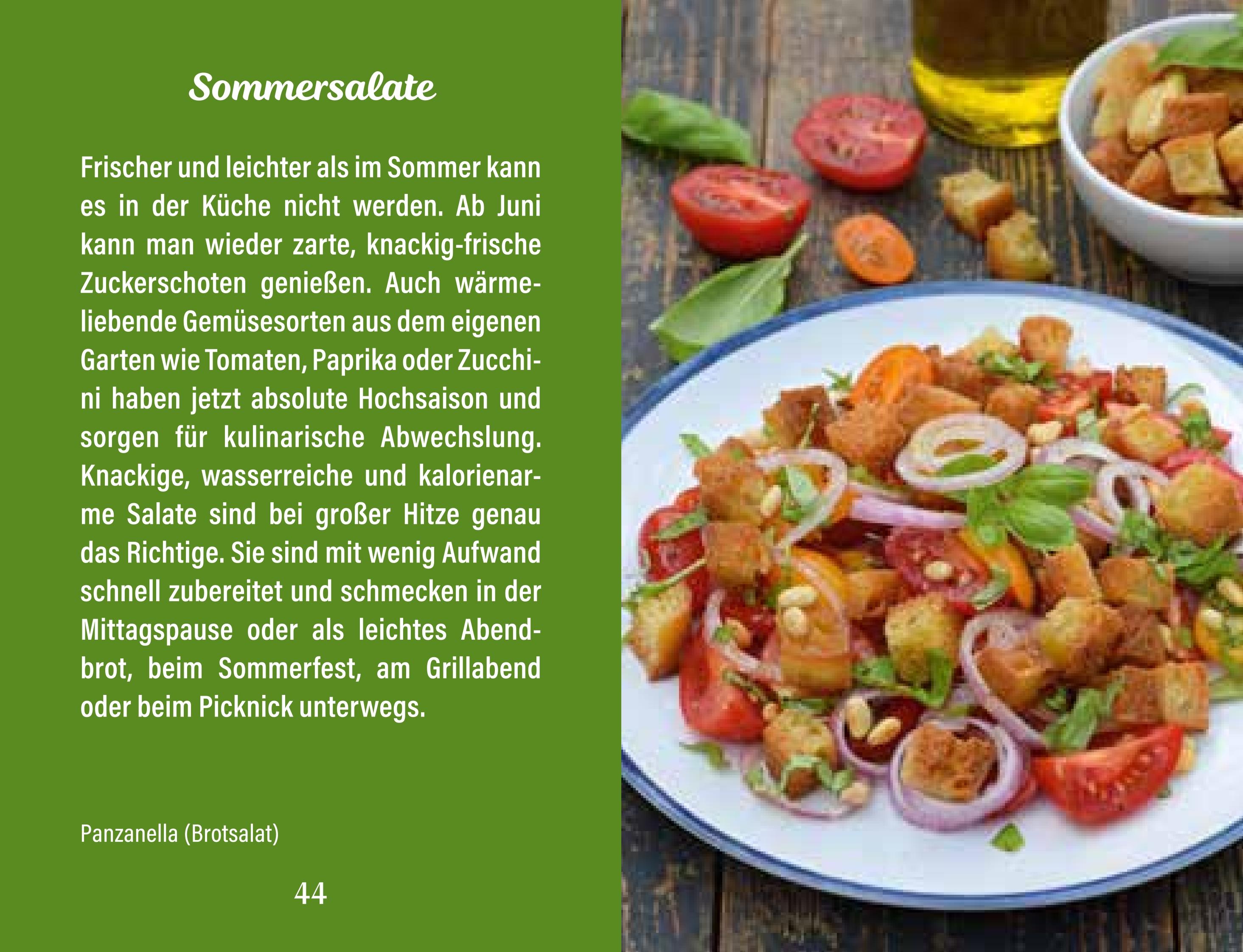 Beispielinhalt (Bild) Lieblingssalate