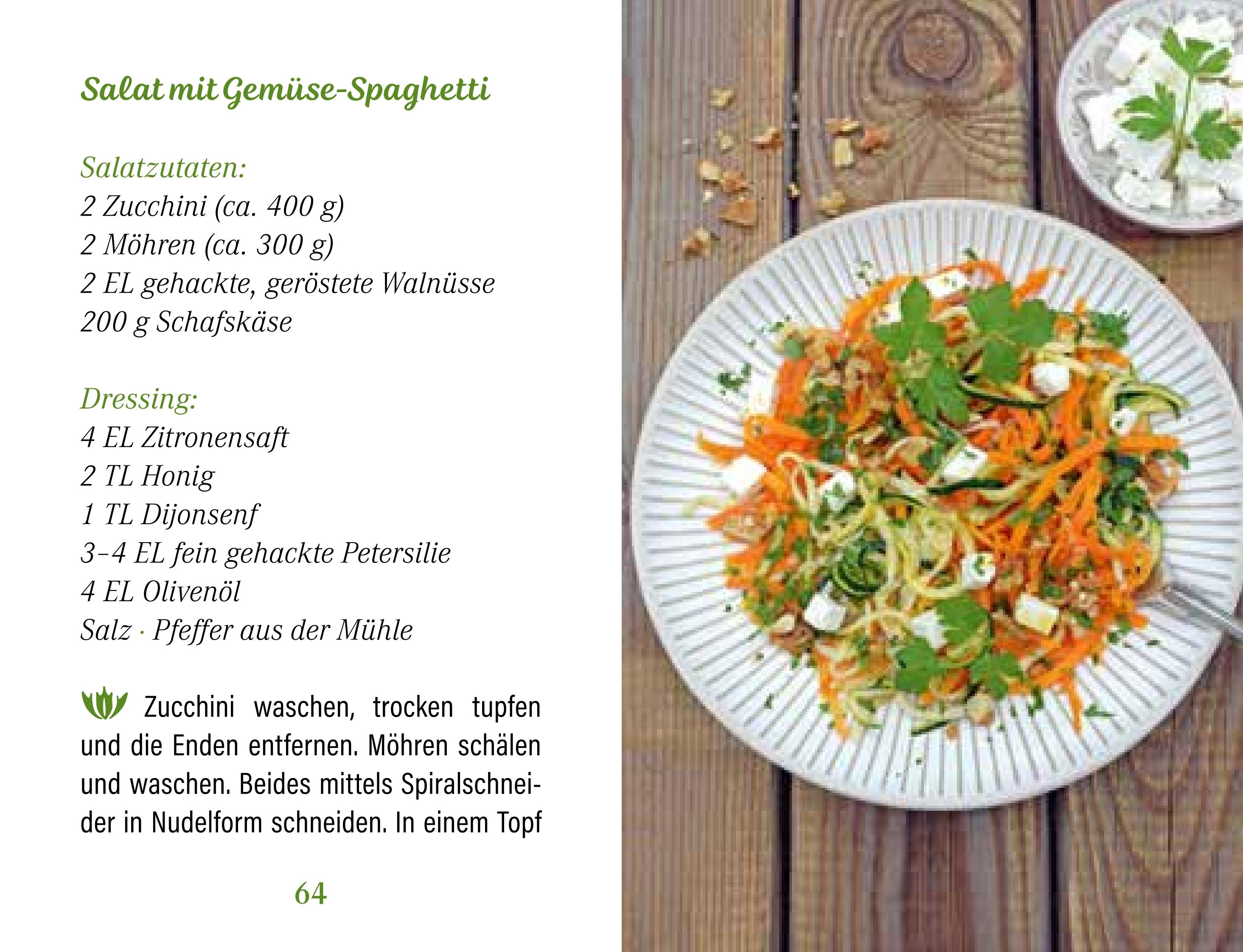 Beispielinhalt (Bild) Lieblingssalate