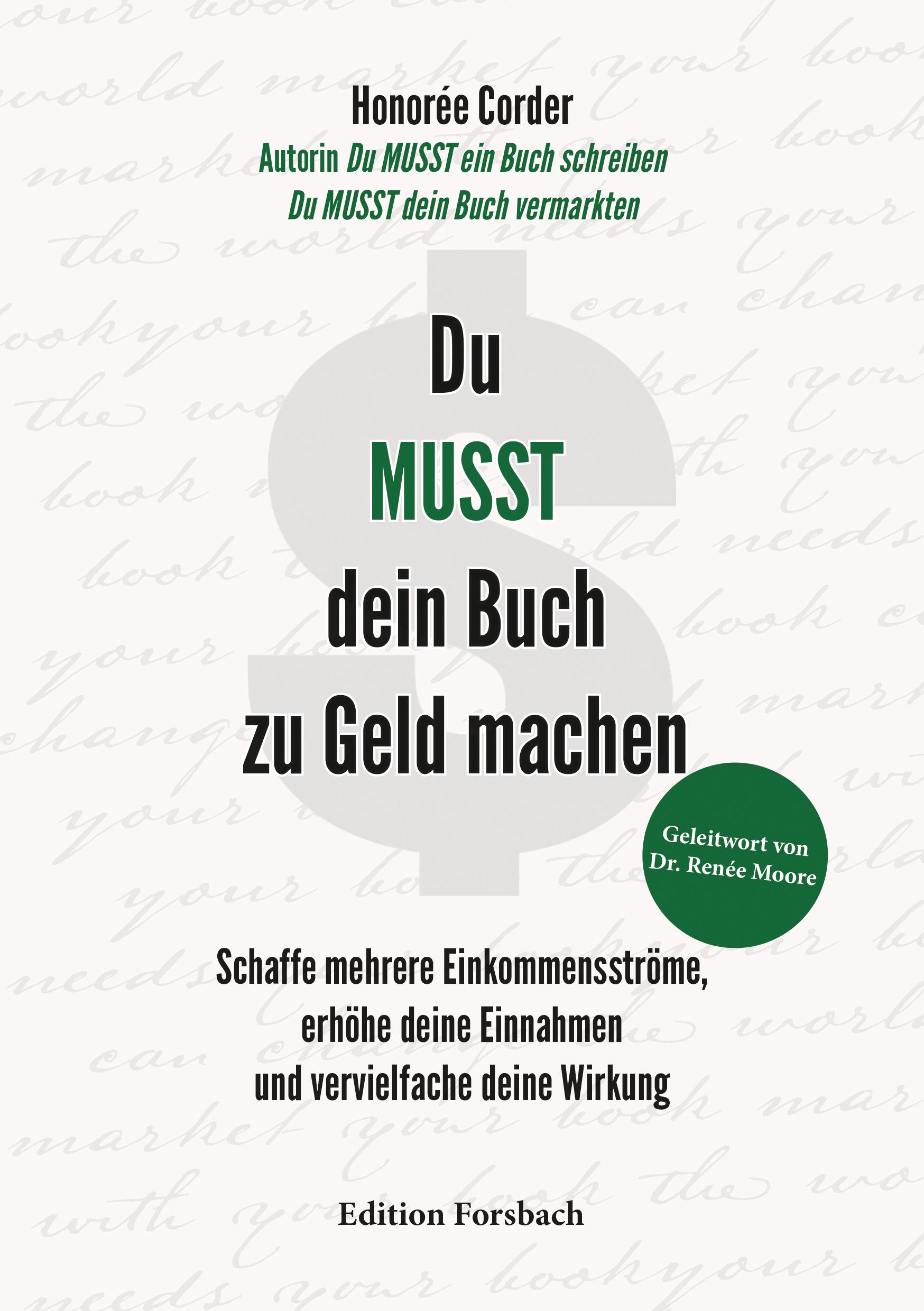 Vorderes Coverbild Du MUSST dein Buch zu Geld machen