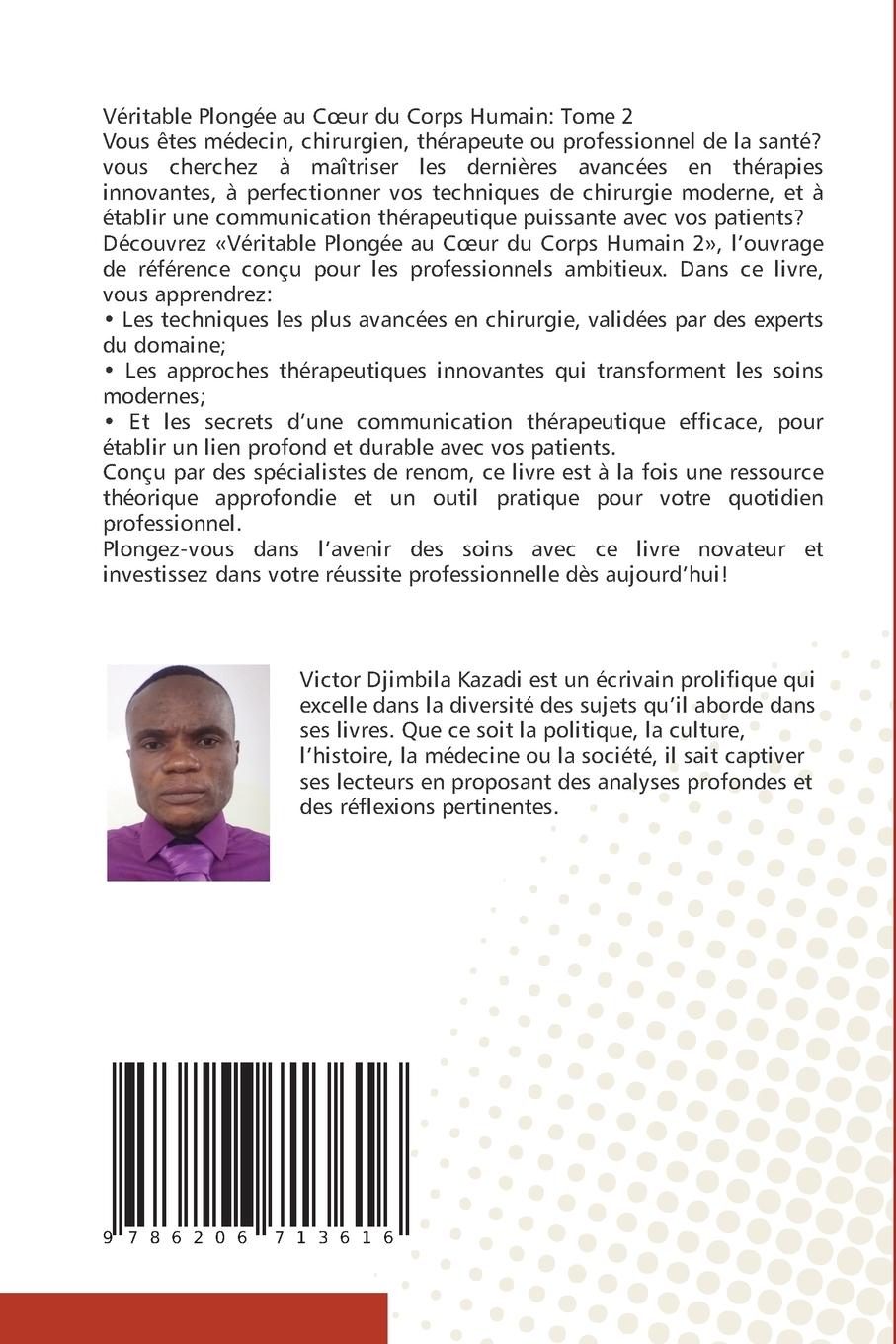 Rückseitencover Véritable Plongée au C¿ur du Corps Humain 2