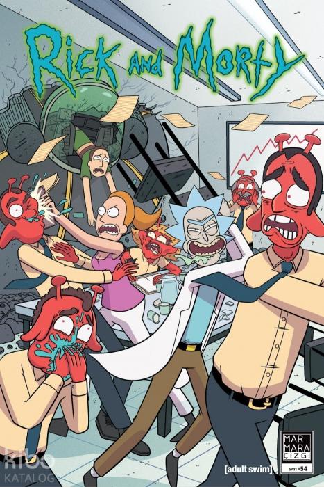 Vorderes Coverbild Rick and Morty #54