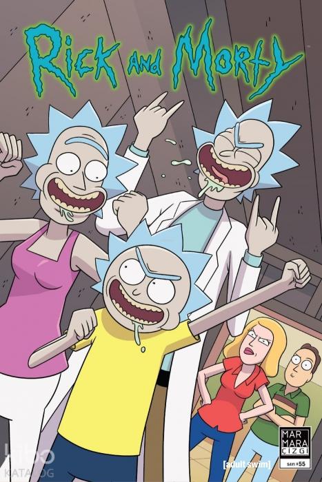 Vorderes Coverbild Rick and Morty #55