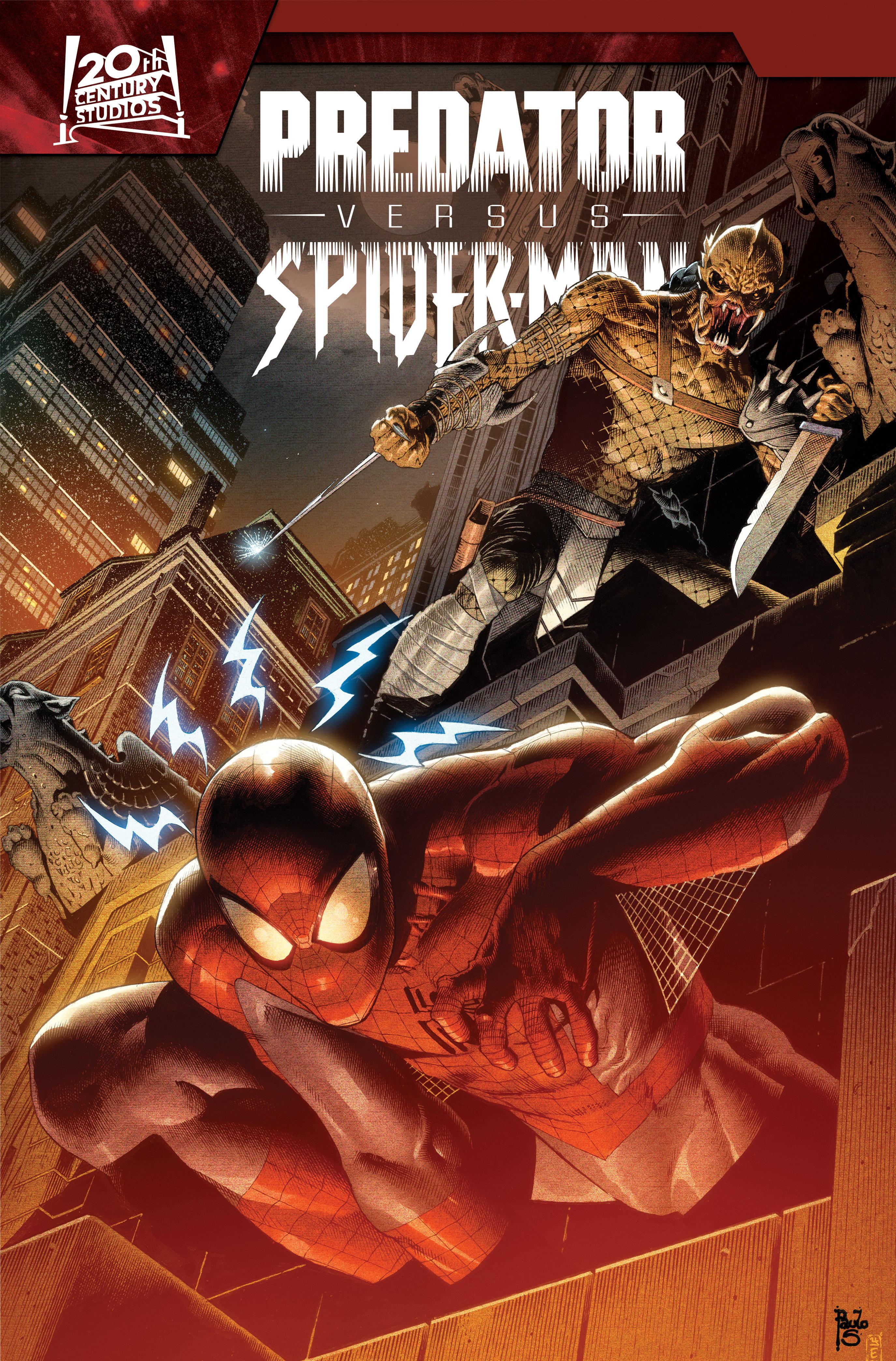 Vorderes Coverbild Predator vs. Spider-Man